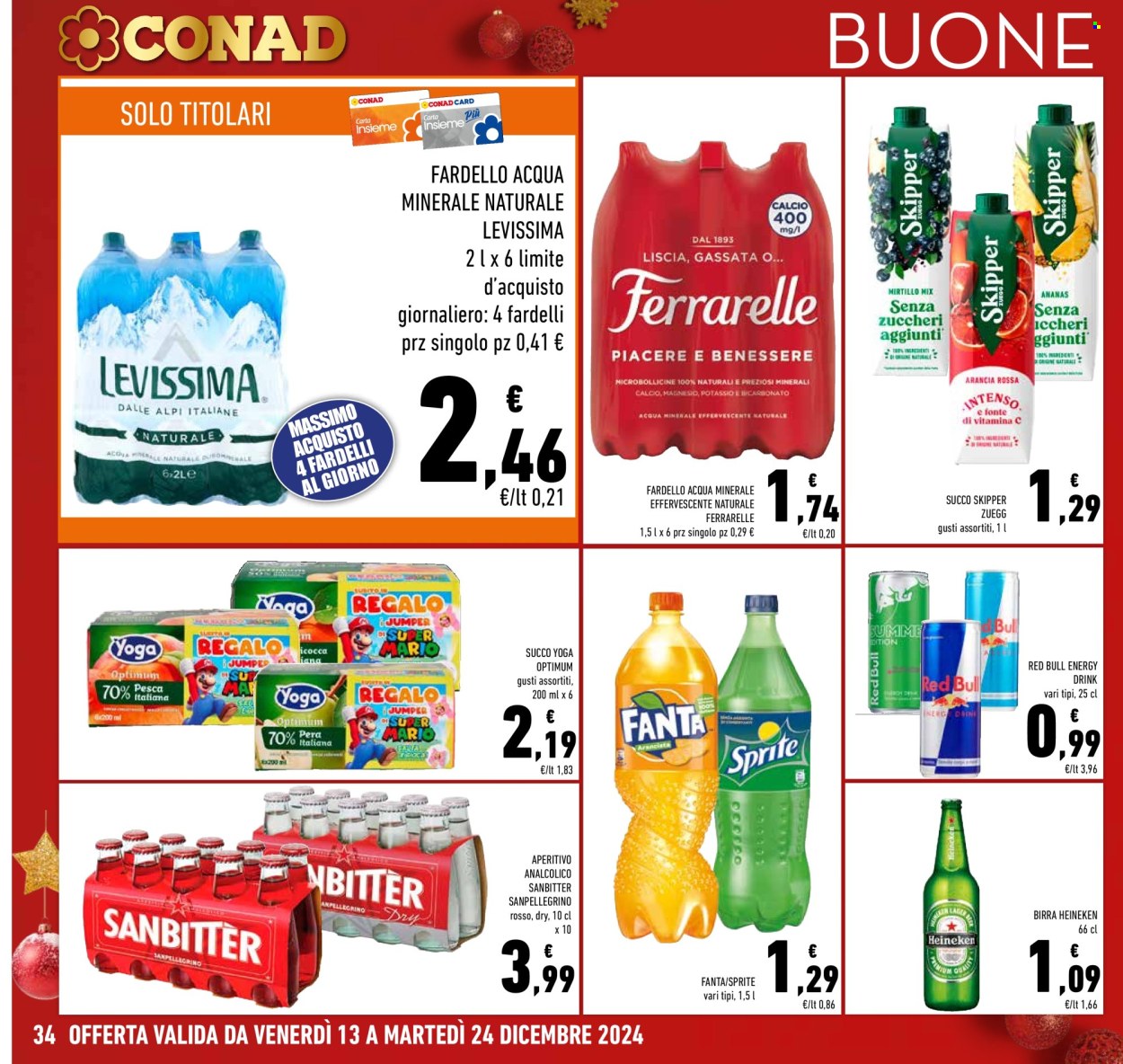 Volantino Conad - 13/12/2024 - 24/12/2024. Pagina 1