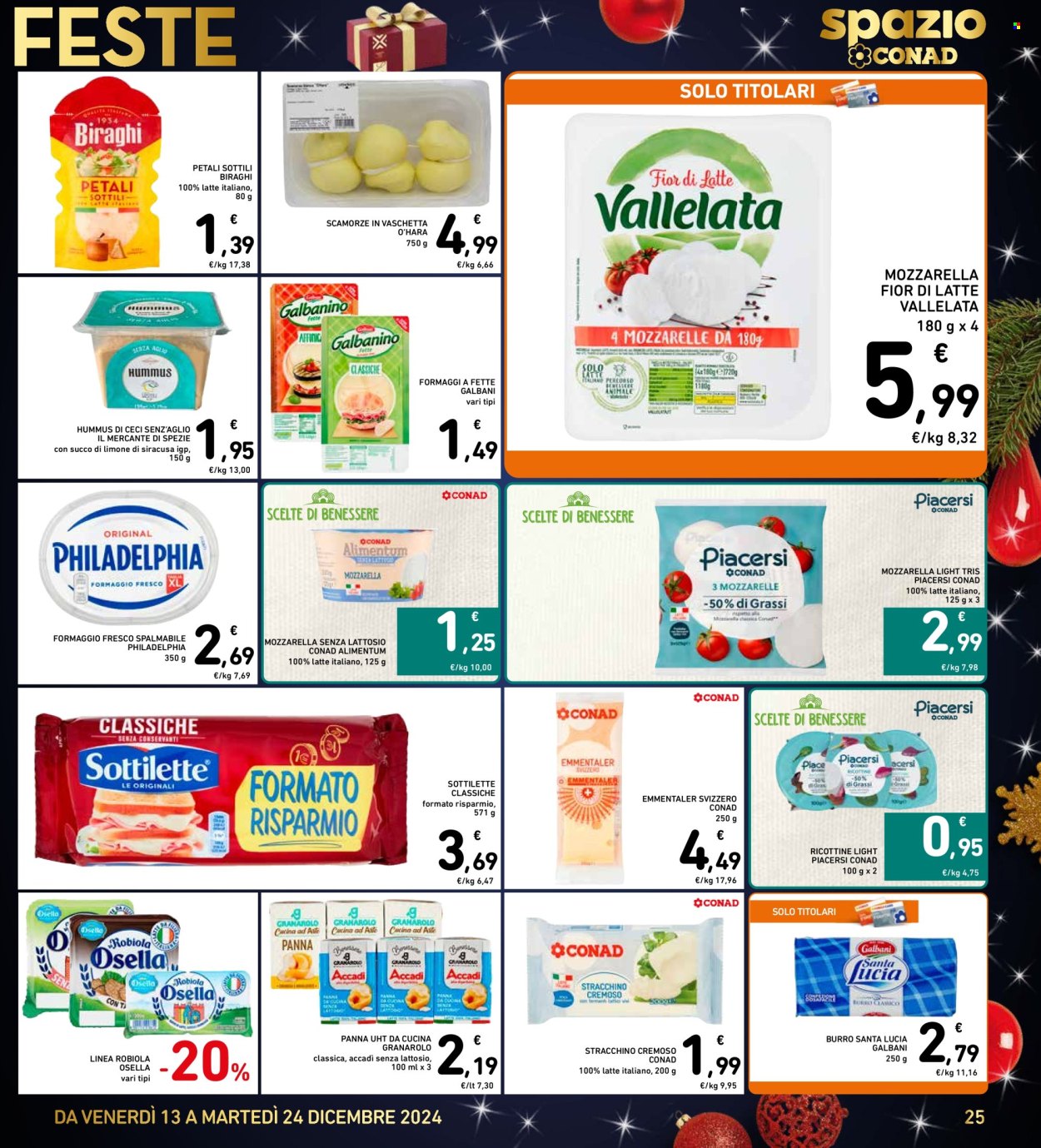 Volantino Spazio Conad - 13/12/2024 - 24/12/2024. Pagina 1