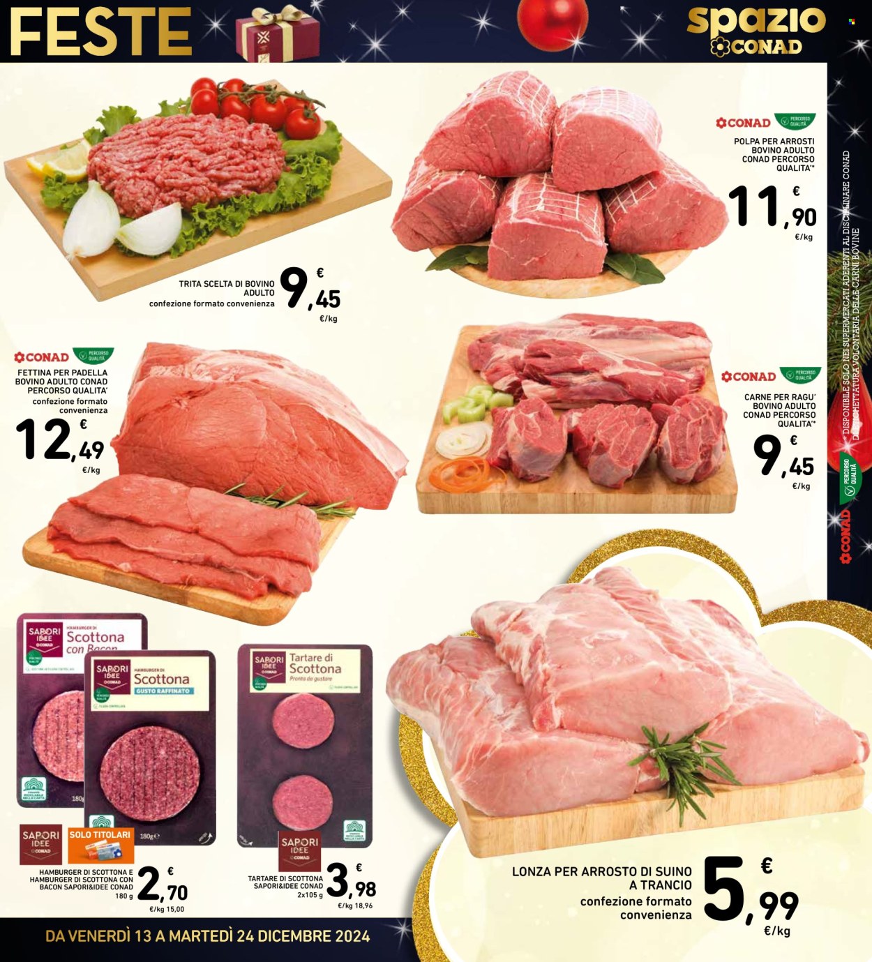 Volantino Spazio Conad - 13/12/2024 - 24/12/2024. Pagina 1