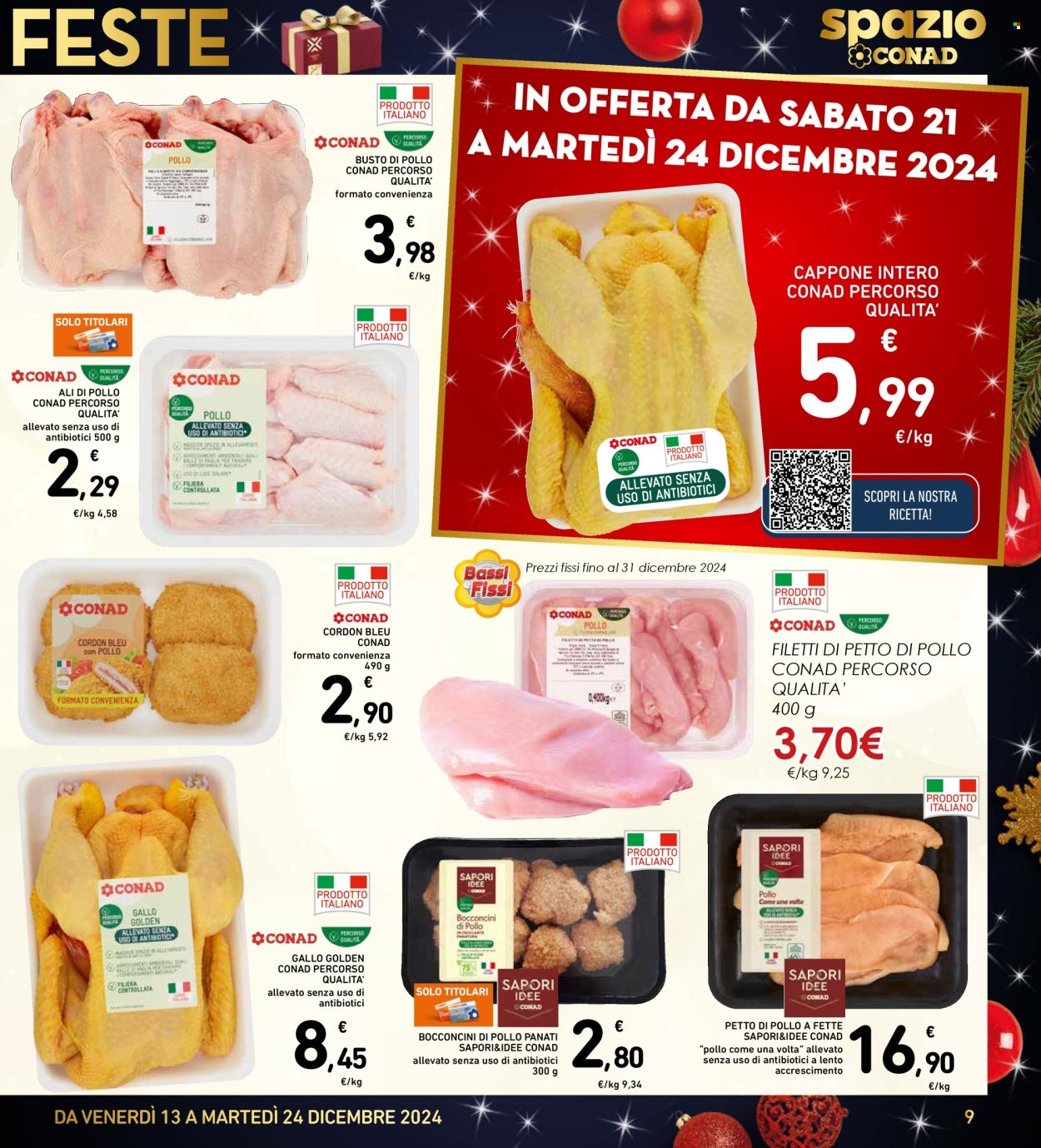 Volantino Spazio Conad - 13/12/2024 - 24/12/2024. Pagina 1