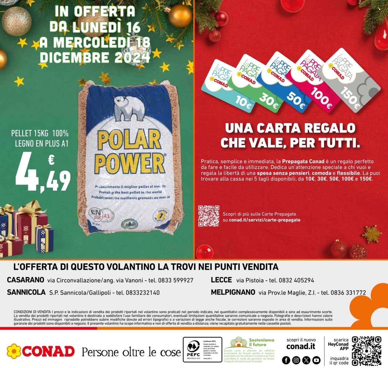 Volantino Conad Superstore - 13/12/2024 - 24/12/2024. Pagina 1