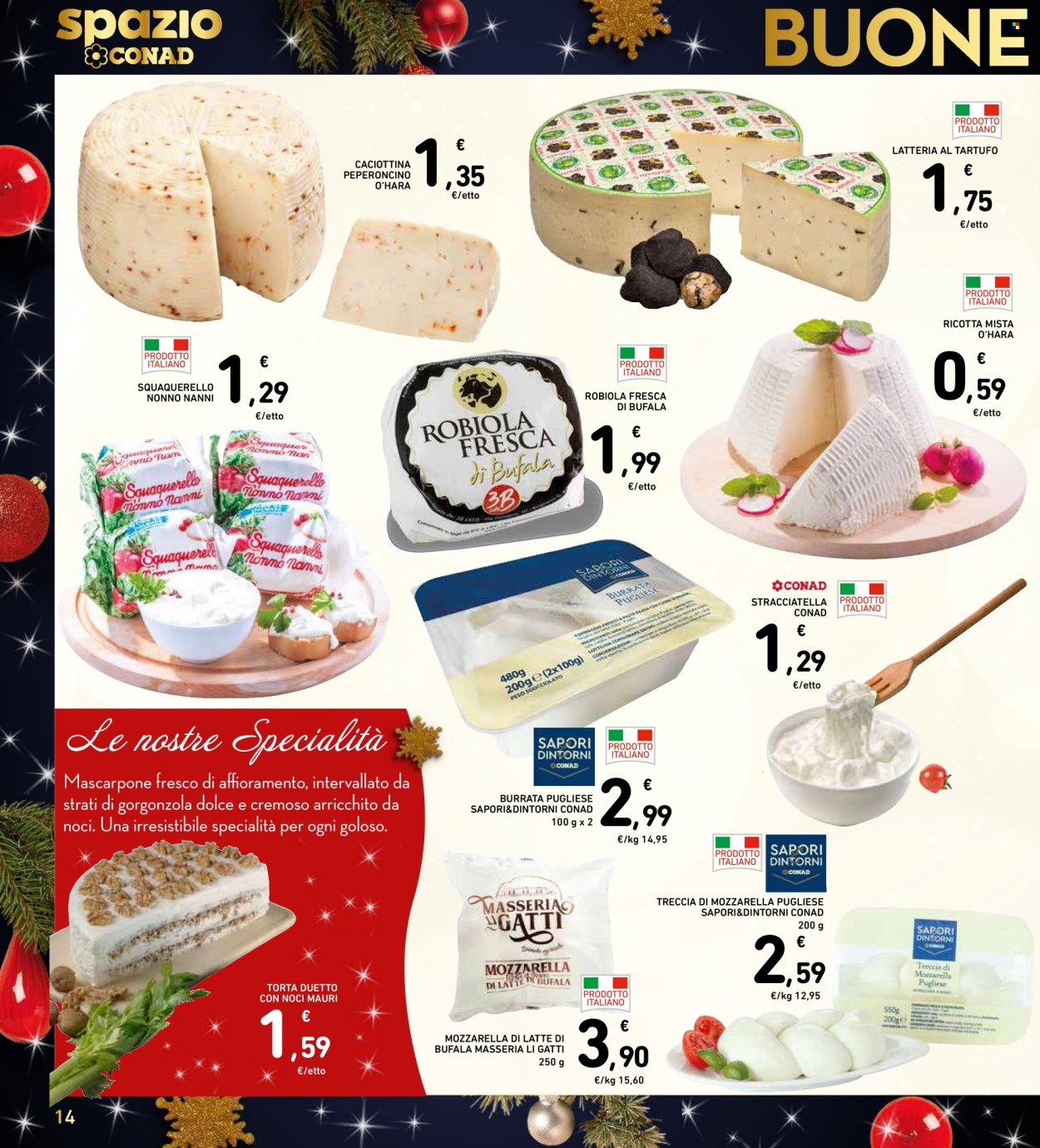 Volantino Spazio Conad - 13/12/2024 - 24/12/2024. Pagina 1