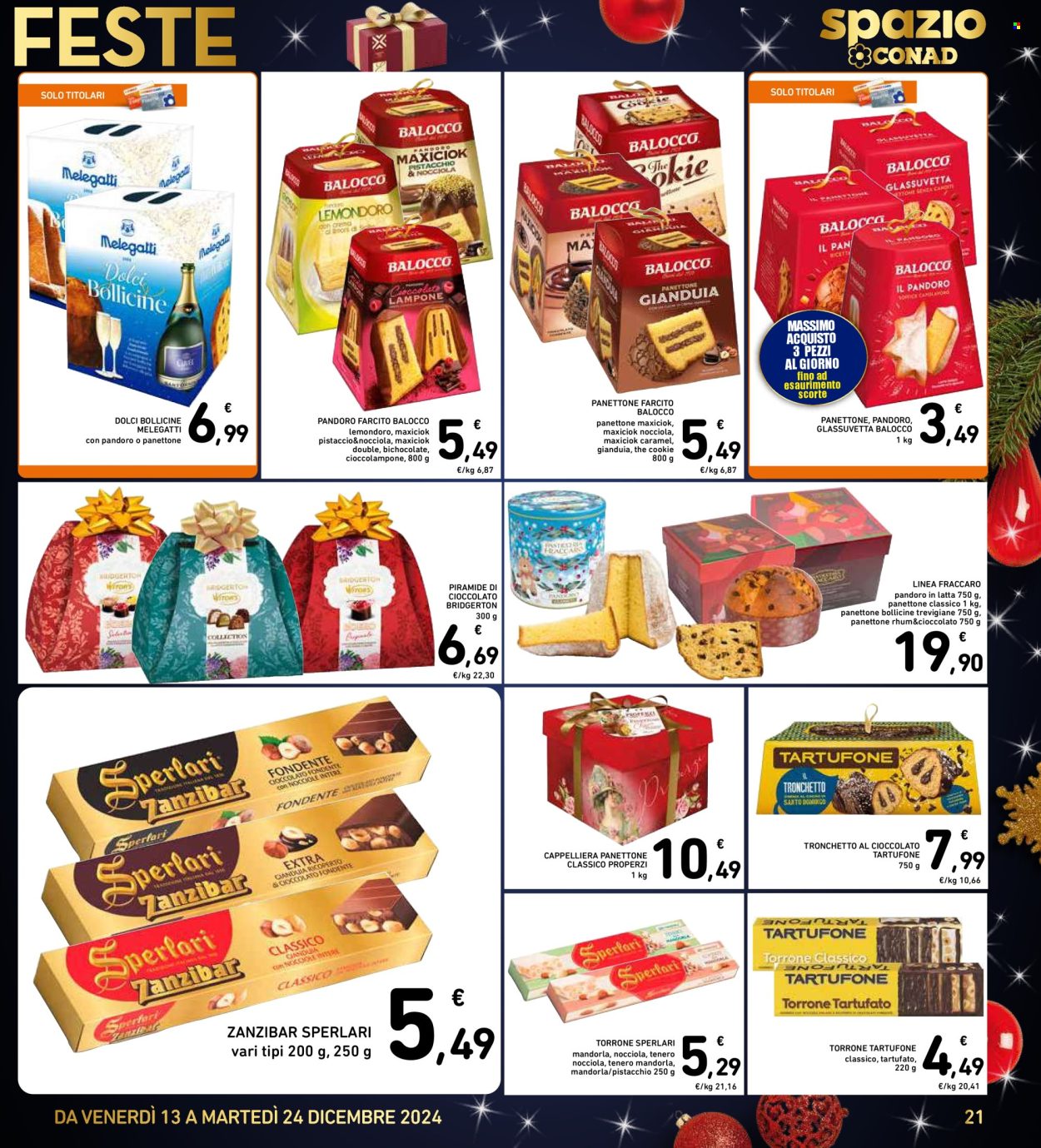 Volantino Spazio Conad - 13/12/2024 - 24/12/2024. Pagina 1