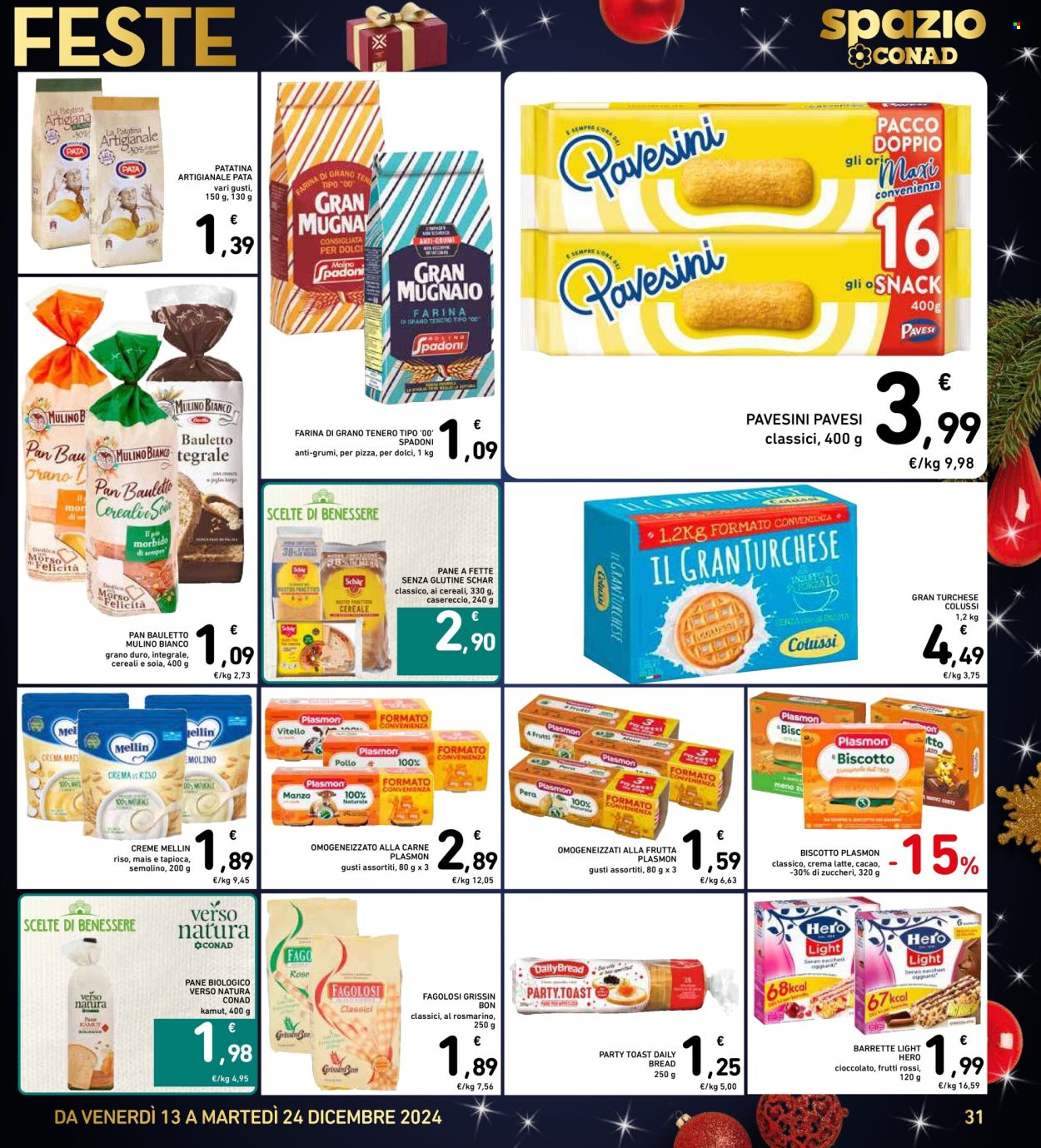 Volantino Spazio Conad - 13/12/2024 - 24/12/2024. Pagina 1