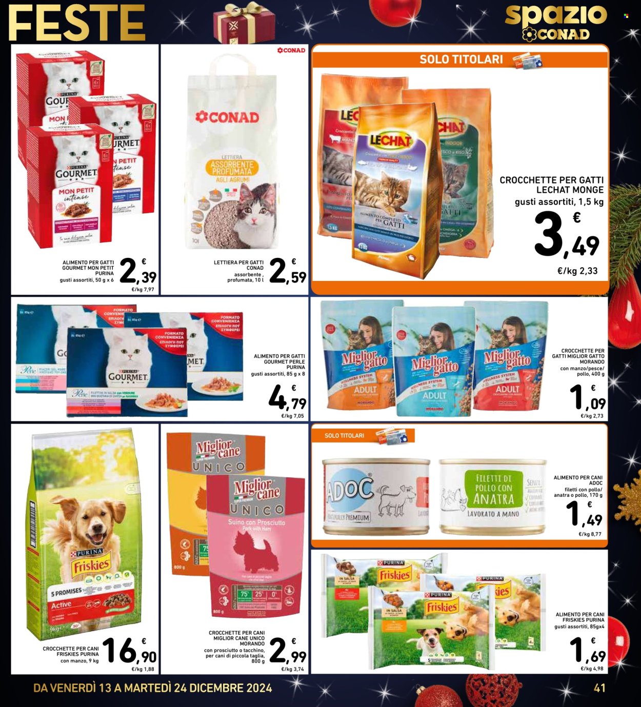 Volantino Spazio Conad - 13/12/2024 - 24/12/2024. Pagina 1