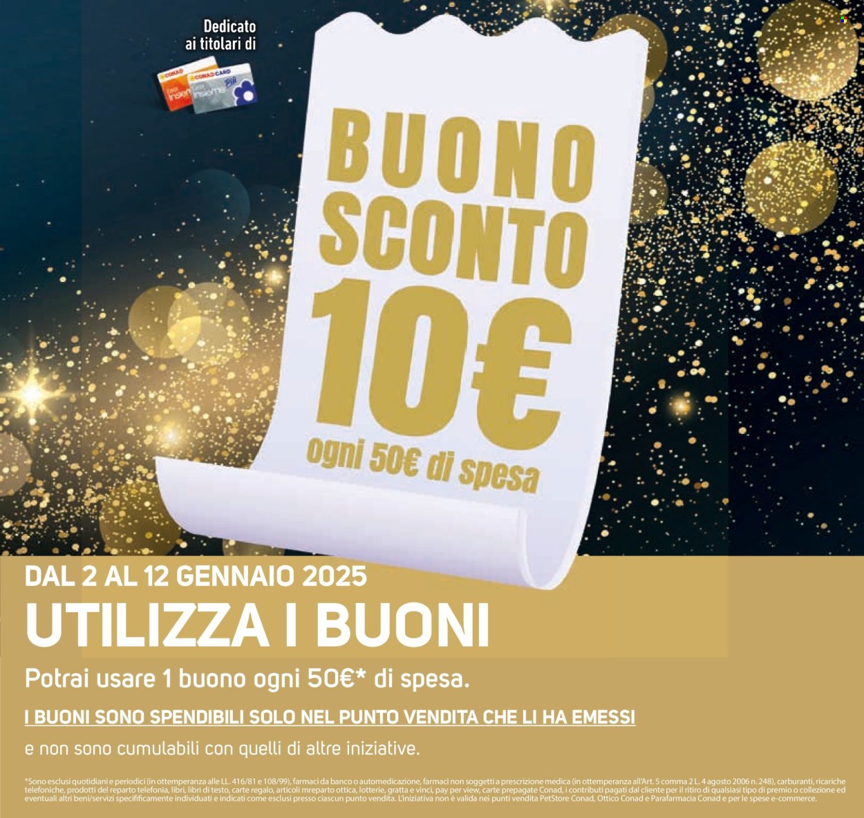 Volantino Conad Superstore - 18/12/2024 - 31/12/2024. Pagina 1