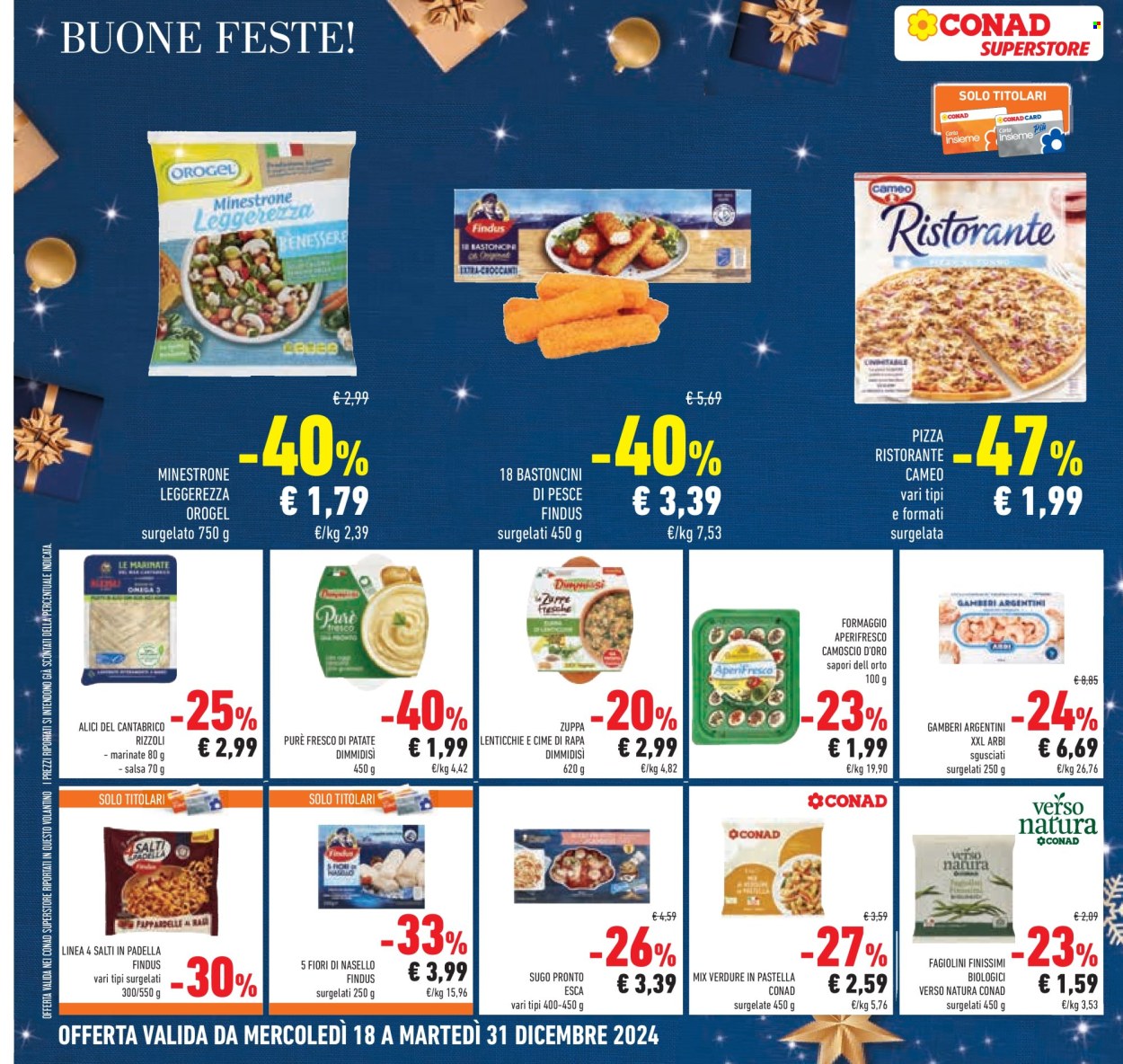 Volantino Conad Superstore - 18/12/2024 - 31/12/2024. Pagina 1