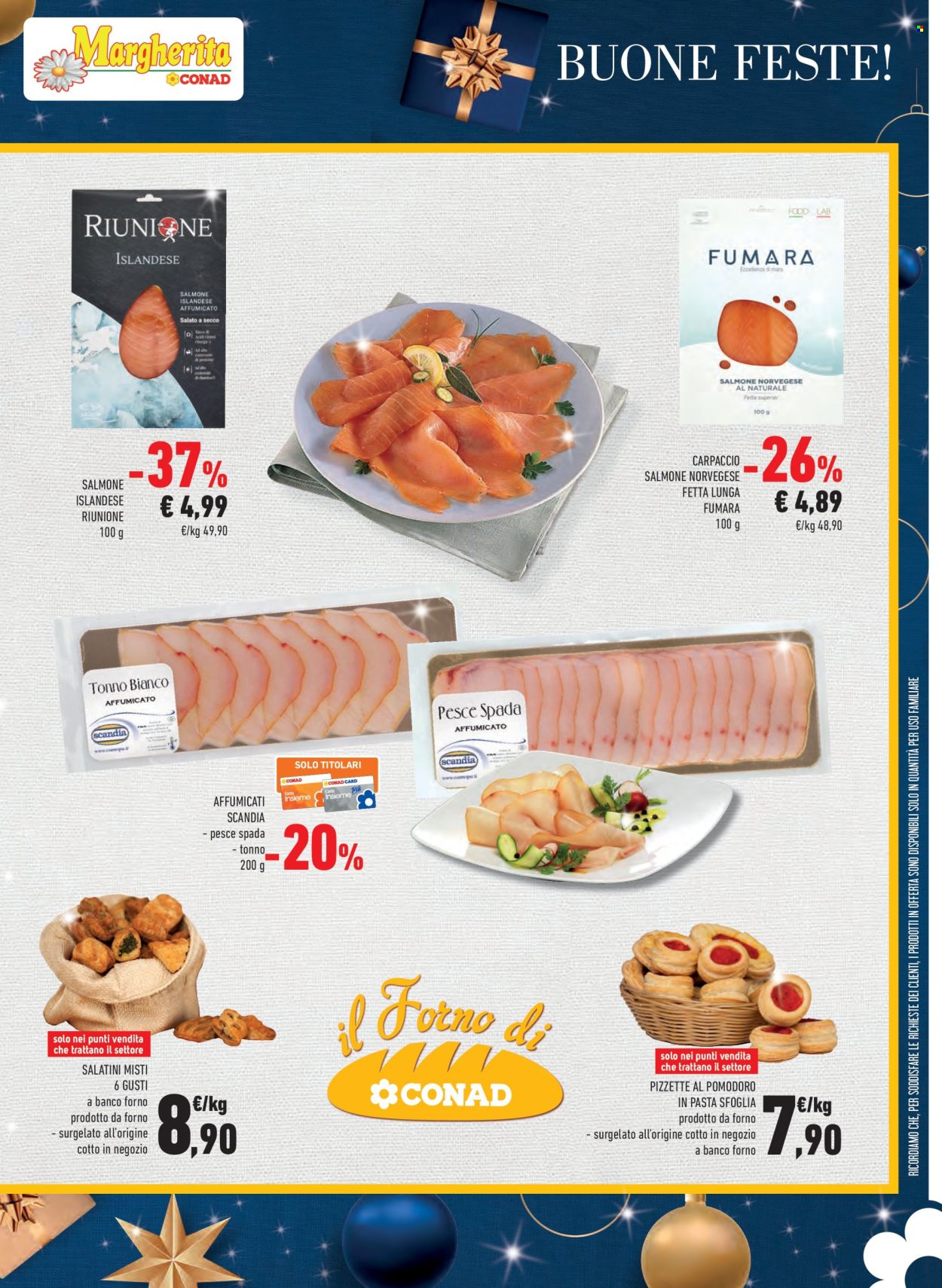 Volantino Margherita Conad - 18/12/2024 - 31/12/2024. Pagina 1