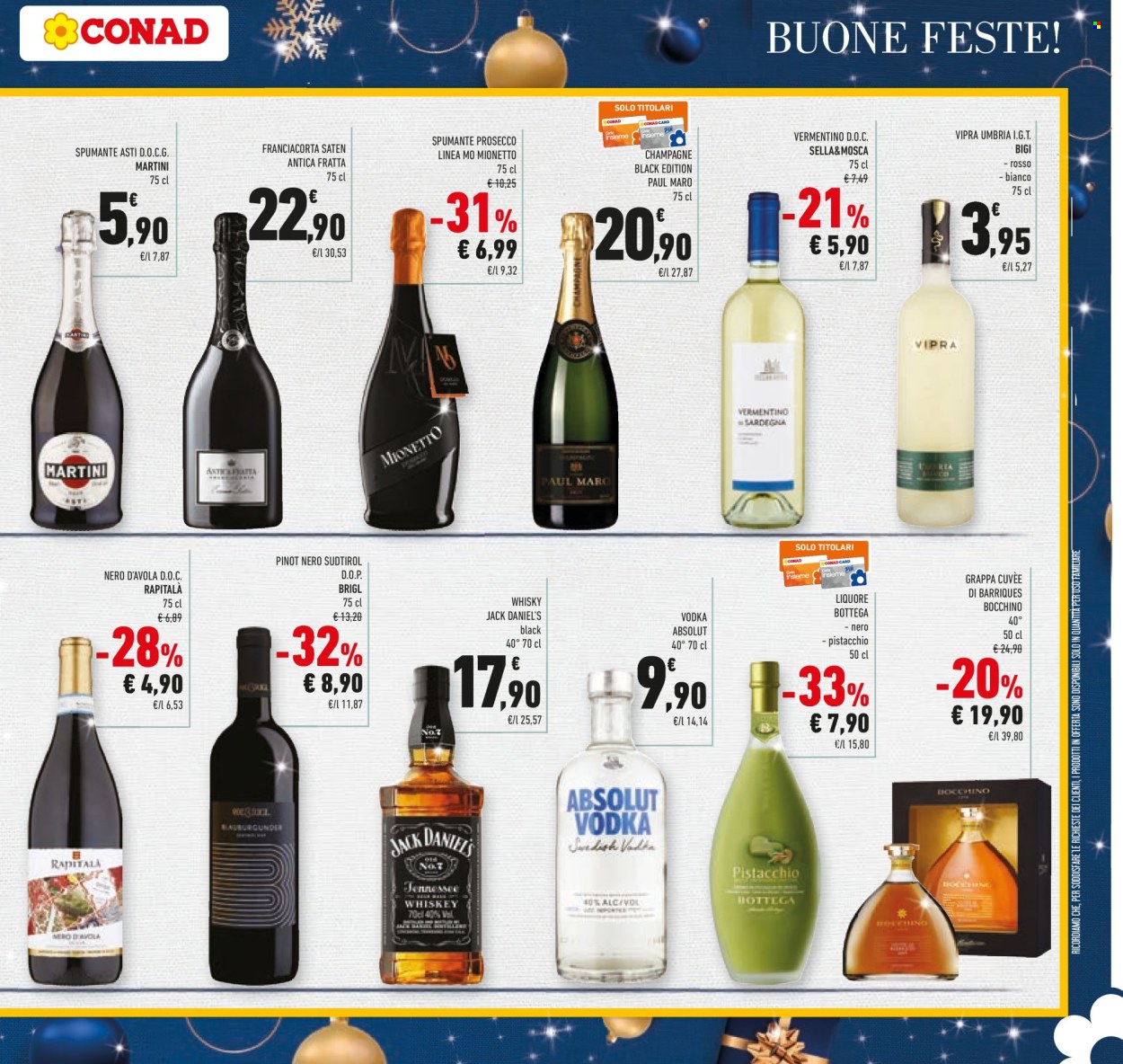 Volantino Conad - 18/12/2024 - 31/12/2024. Pagina 1