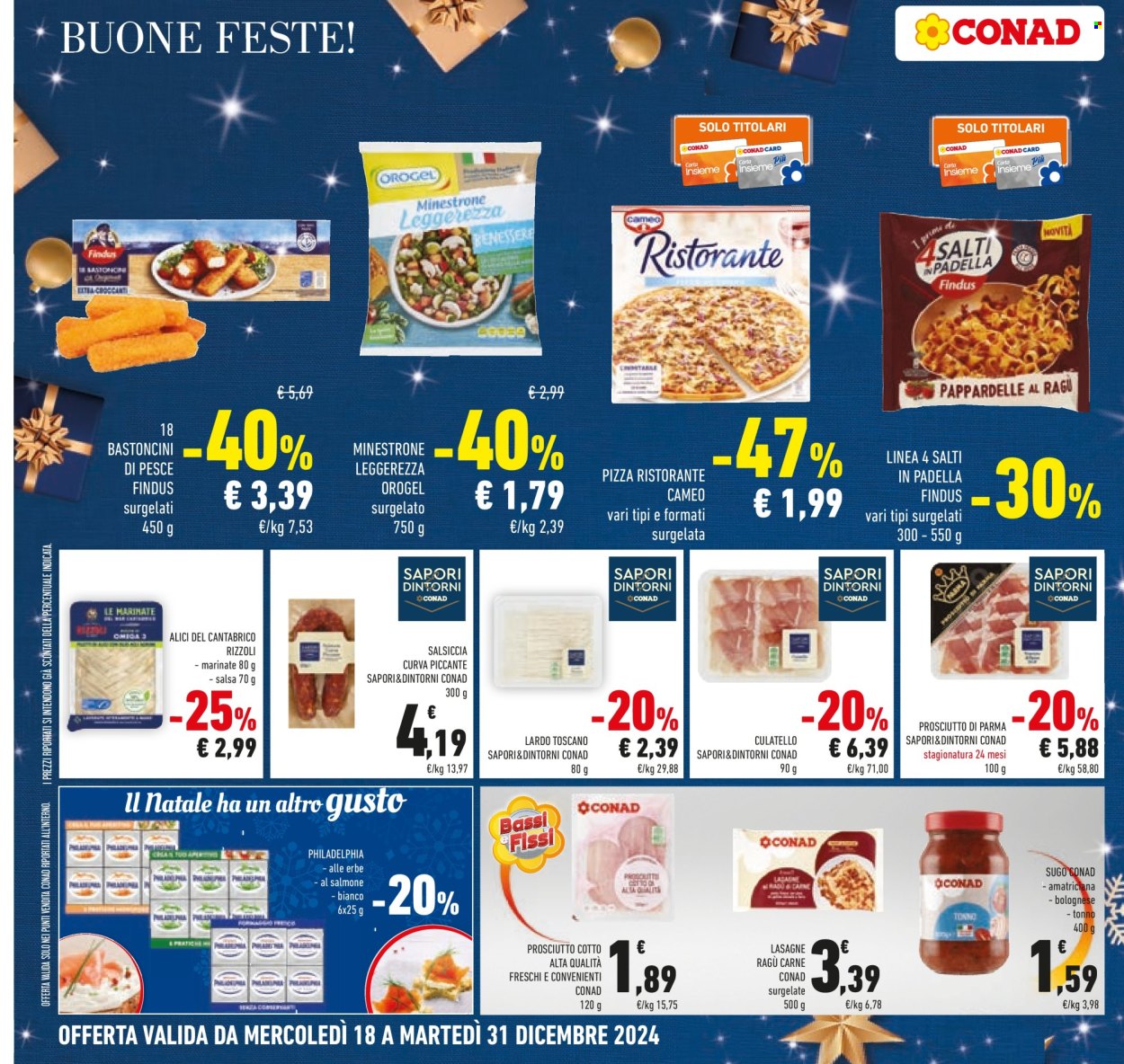 Volantino Conad - 18/12/2024 - 31/12/2024. Pagina 1