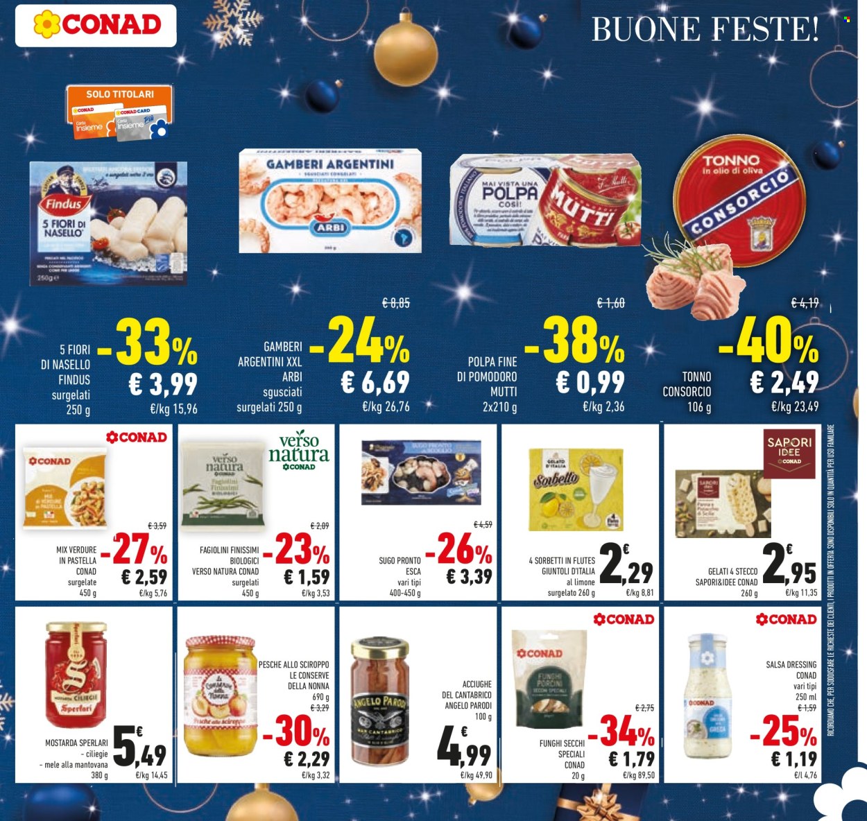 Volantino Conad - 18/12/2024 - 31/12/2024. Pagina 1