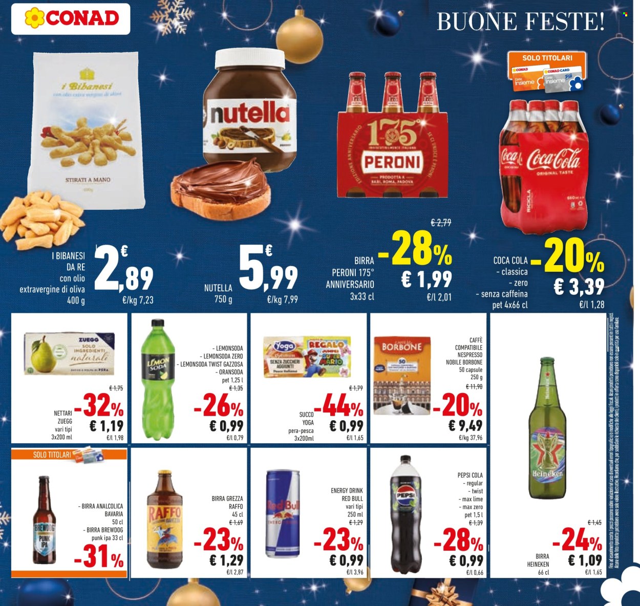 Volantino Conad - 18/12/2024 - 31/12/2024. Pagina 1