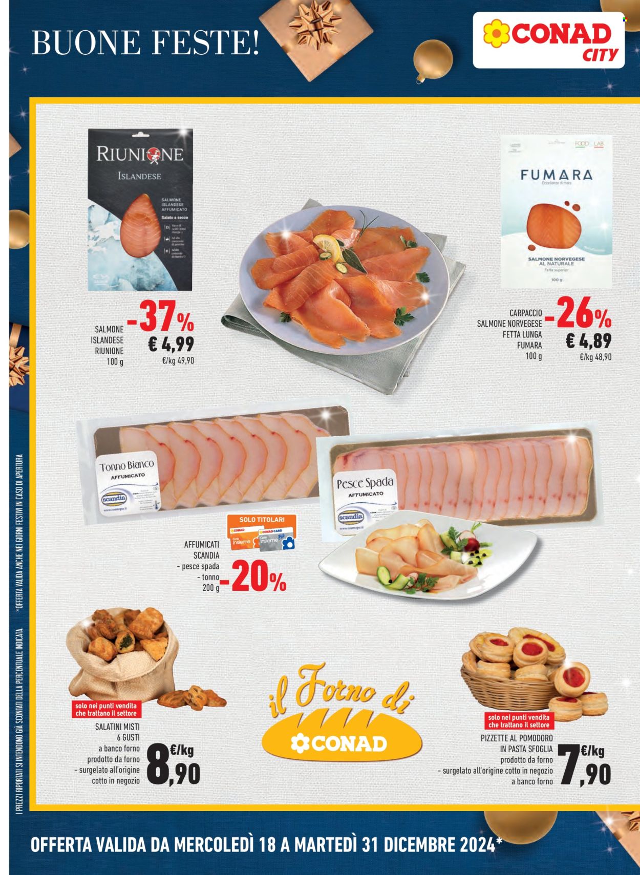 Volantino Conad - 18/12/2024 - 31/12/2024. Pagina 1