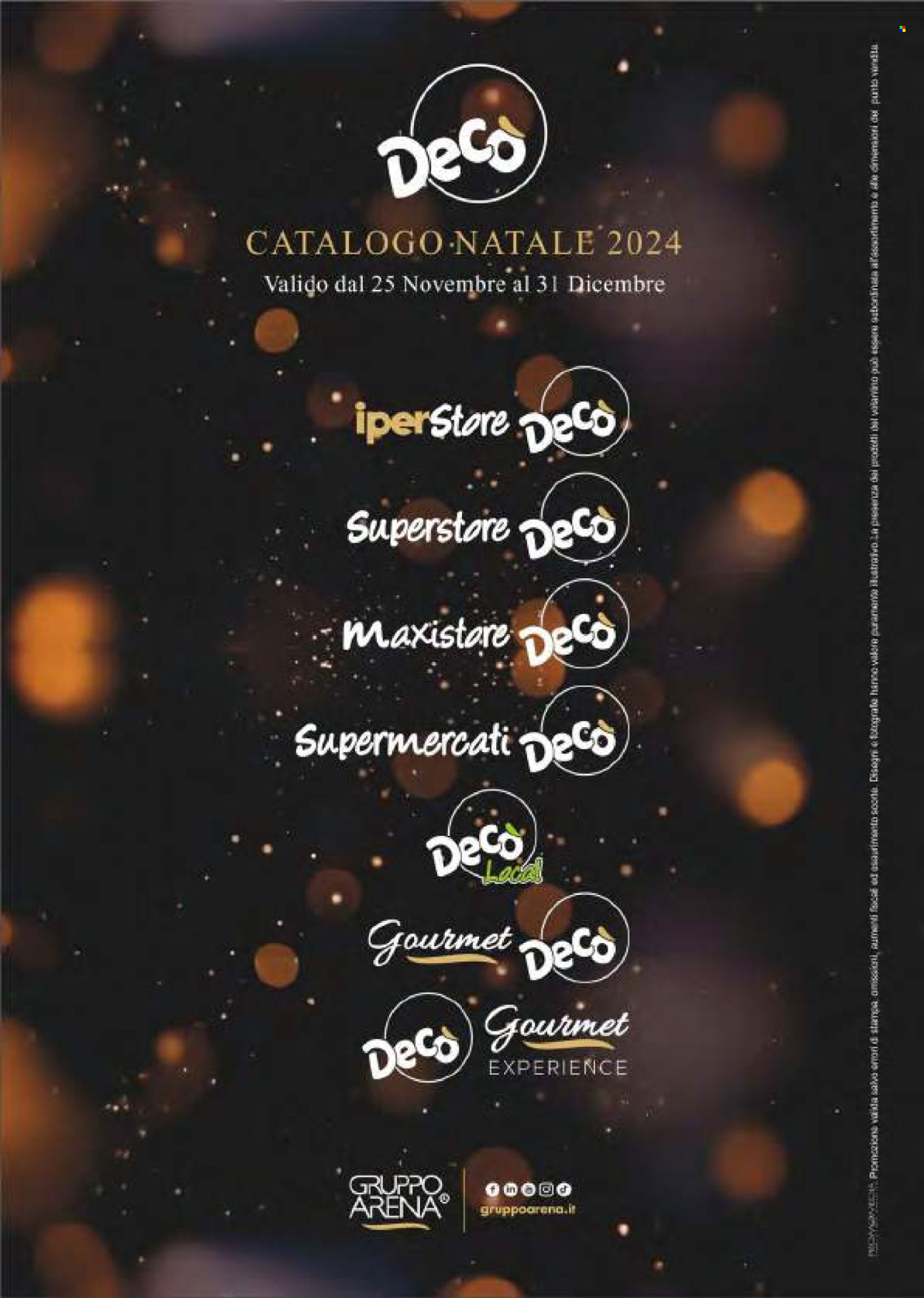 Volantino Deco - 25/11/2024 - 31/12/2024. Pagina 1