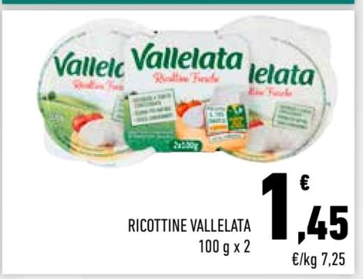 RICOTTINE VALLELATA