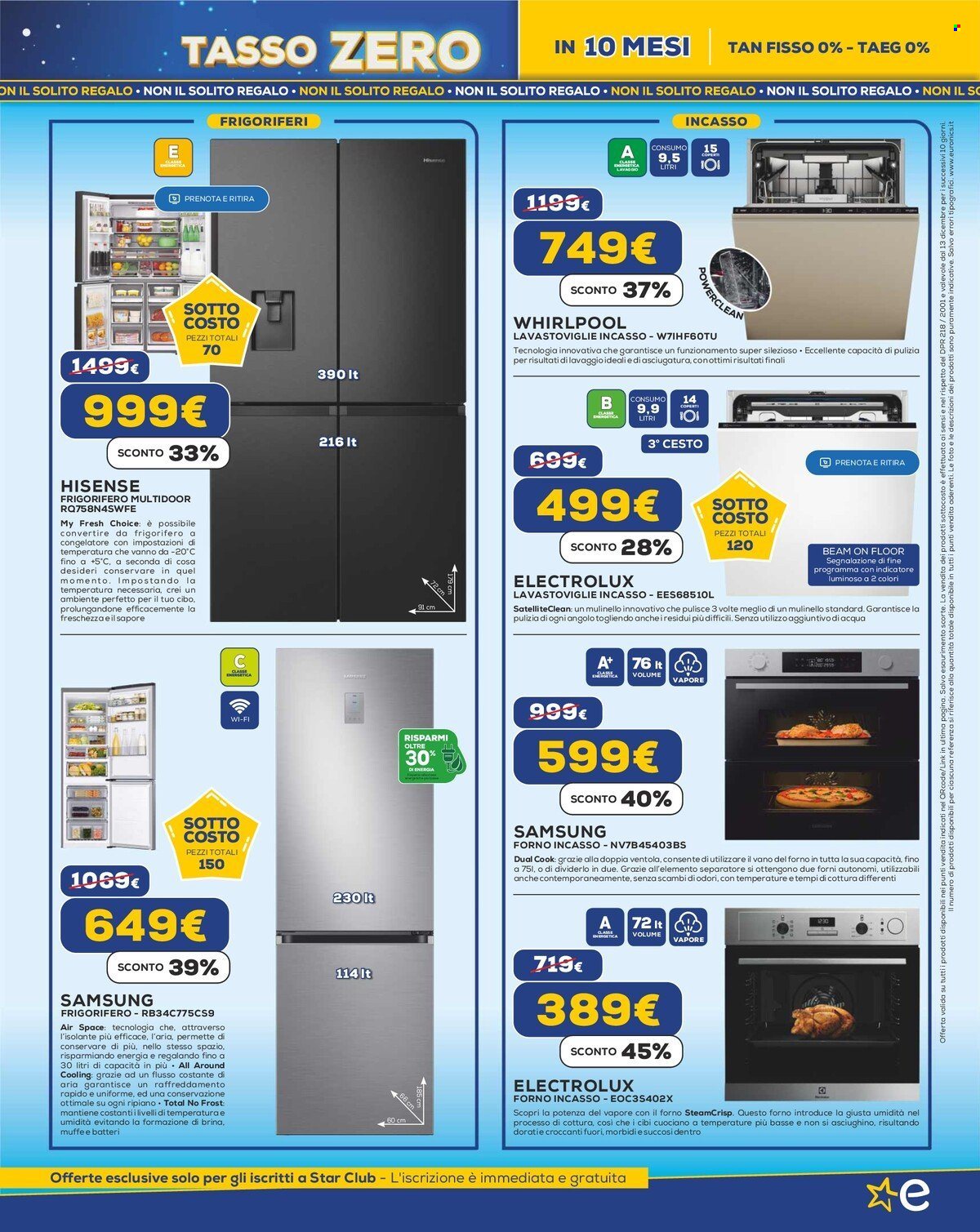 Volantino Euronics - 13/12/2024 - 24/12/2024. Pagina 1