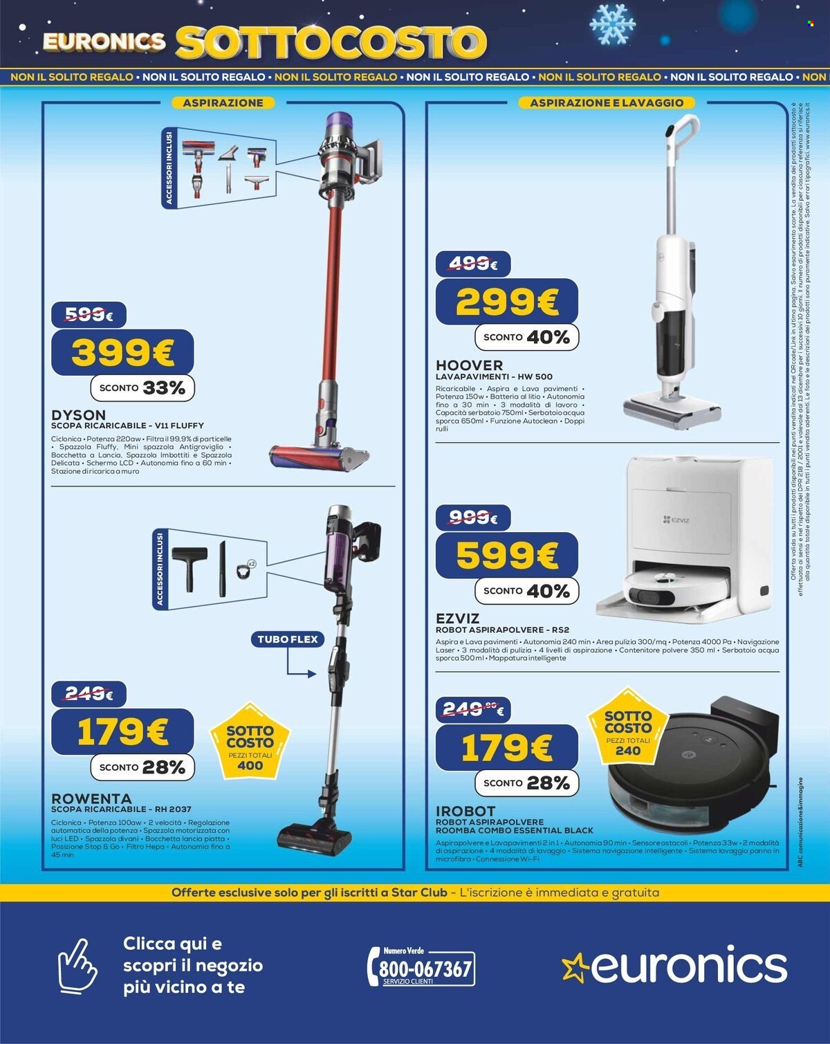 Volantino Euronics - 13/12/2024 - 24/12/2024. Pagina 1