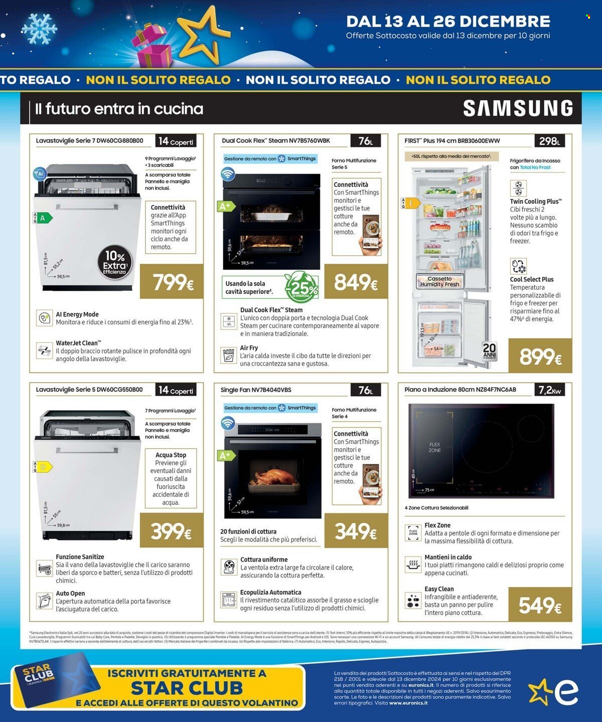 Volantino Euronics - 13/12/2024 - 31/12/2024. Pagina 1