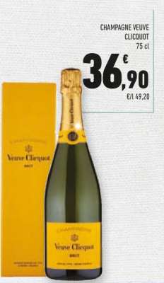 CHAMPAGNE VEUVE CLICQUOT