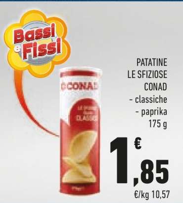 PATATINE LE SFIZIOSE CONAD