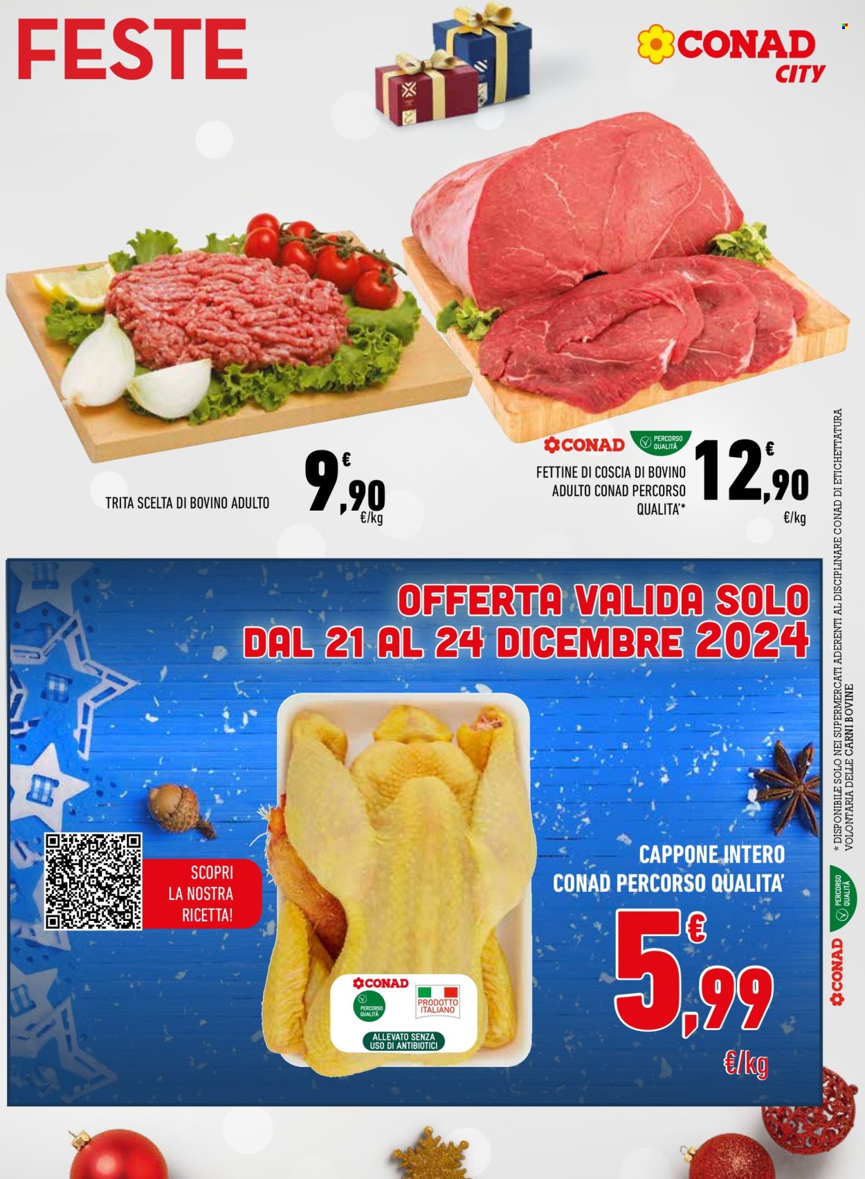 Volantino Conad City - 13/12/2024 - 24/12/2024. Pagina 1