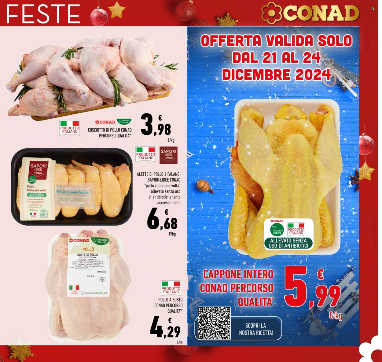 Volantino Conad - 13/12/2024 - 24/12/2024. Pagina 1