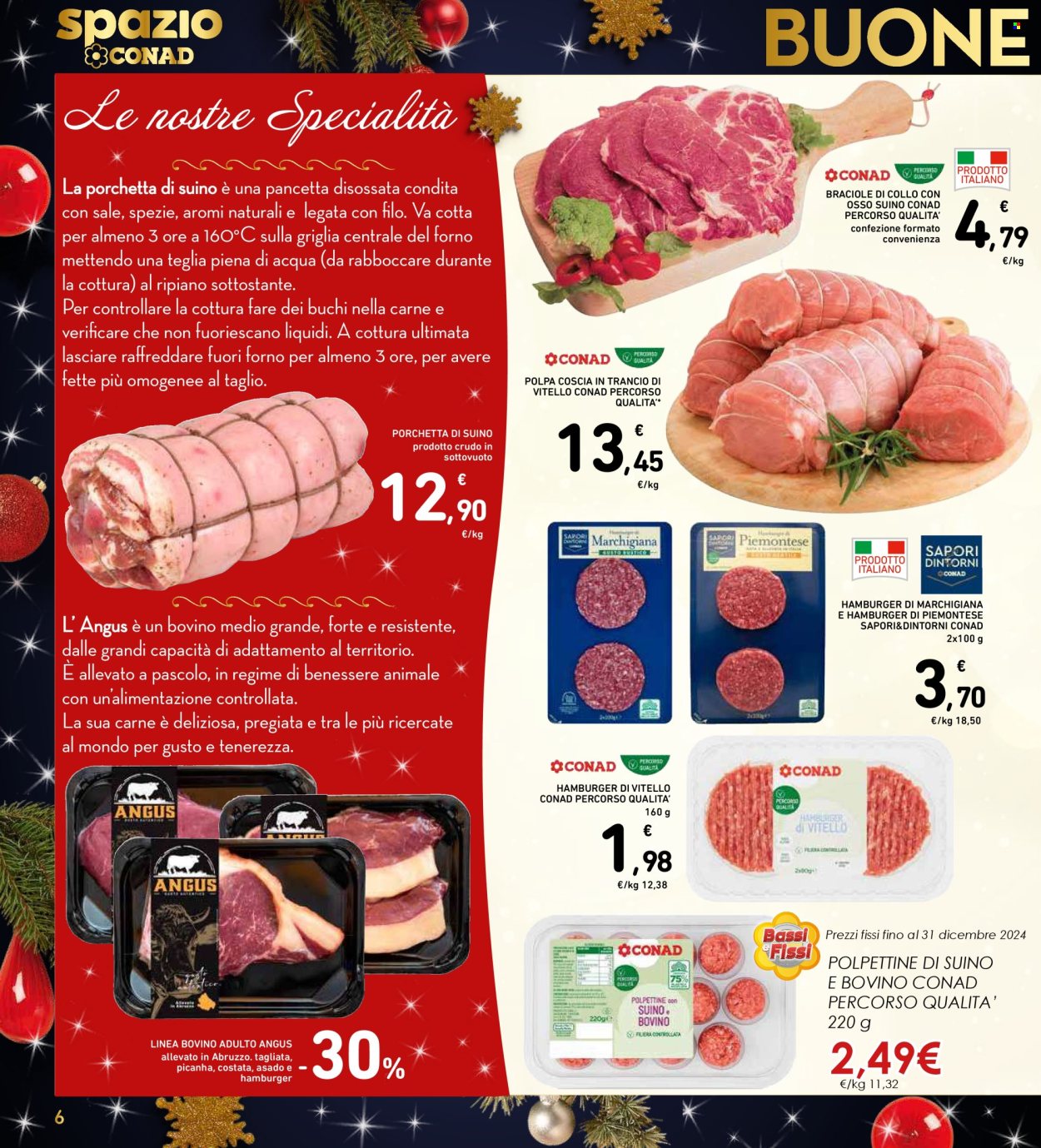 Volantino Spazio Conad - 13/12/2024 - 24/12/2024. Pagina 1