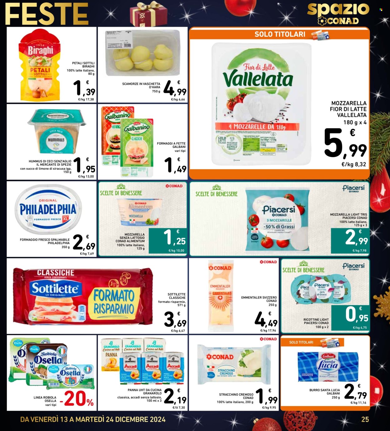 Volantino Spazio Conad - 13/12/2024 - 24/12/2024. Pagina 1