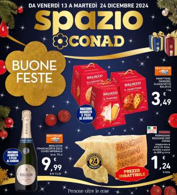 Volantino Spazio Conad - 13/12/2024 - 24/12/2024.