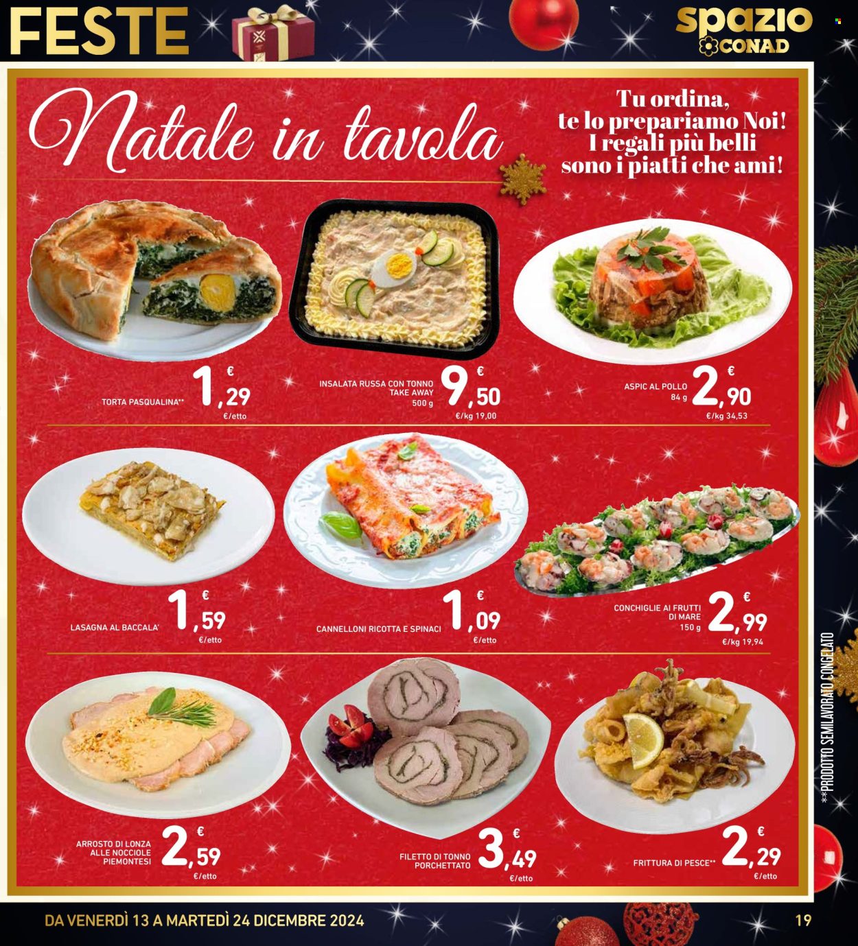 Volantino Spazio Conad - 13/12/2024 - 24/12/2024. Pagina 1