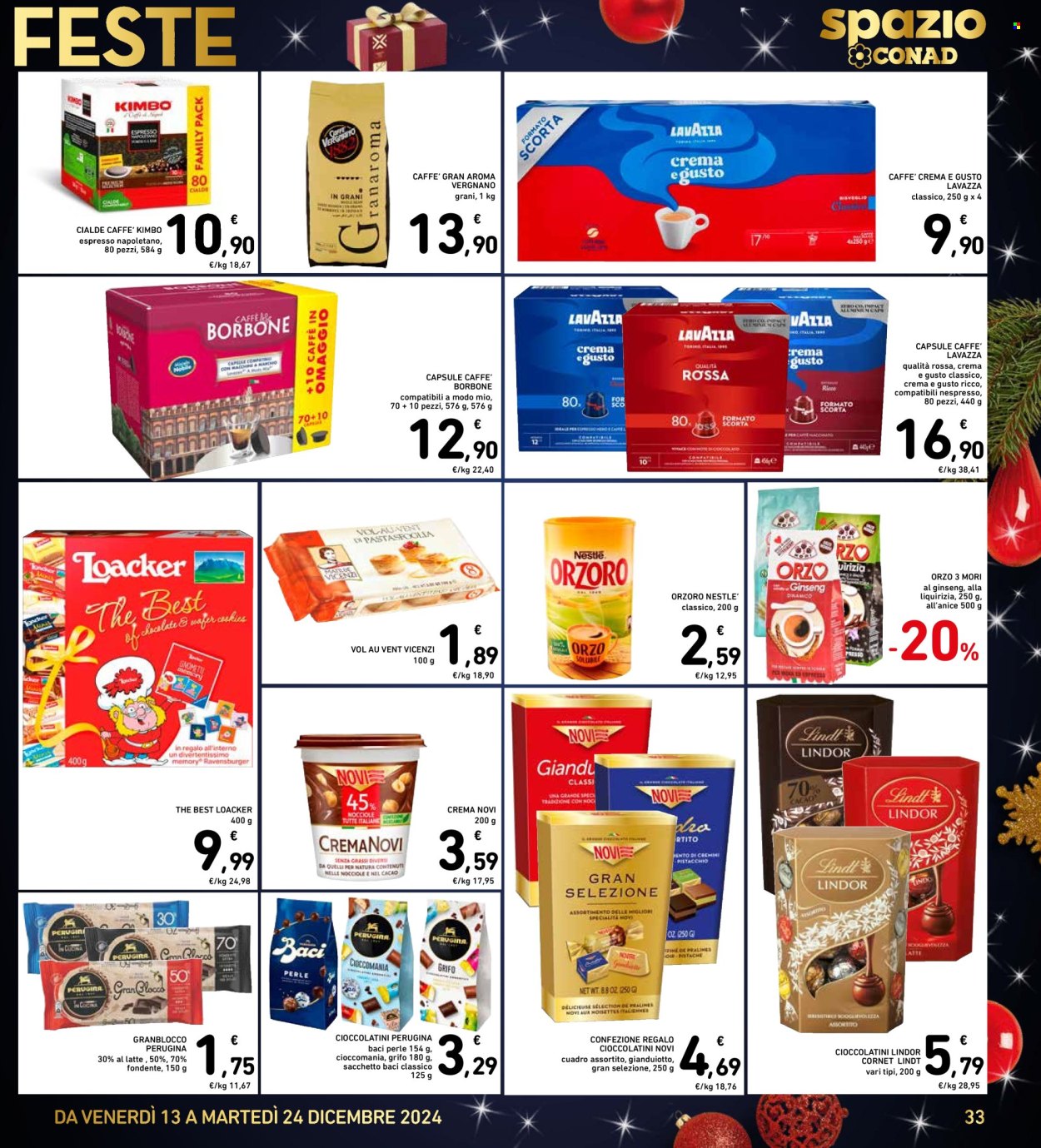 Volantino Spazio Conad - 13/12/2024 - 24/12/2024. Pagina 1