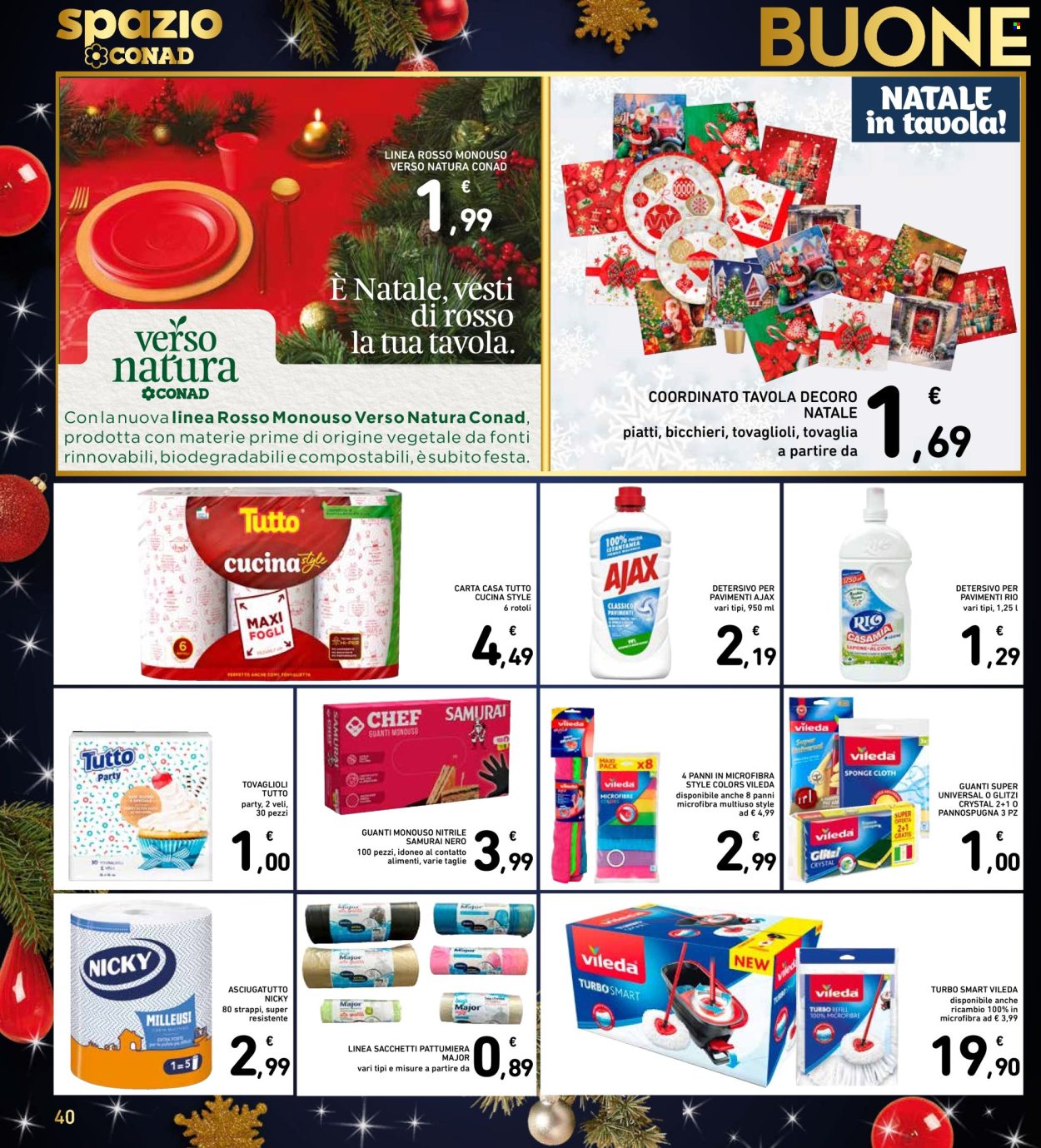 Volantino Spazio Conad - 13/12/2024 - 24/12/2024. Pagina 1