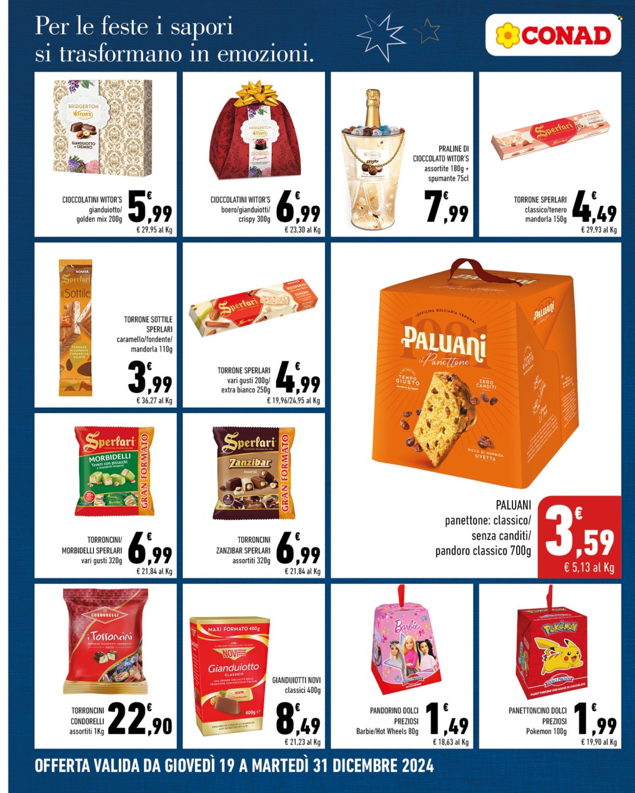 Volantino Conad - 19/12/2024 - 31/12/2024. Pagina 1