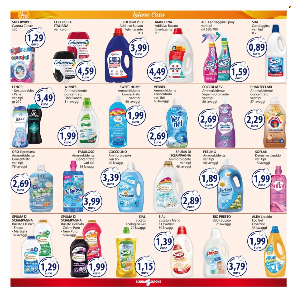 Volantino Acqua & Sapone - 16/12/2024 - 29/12/2024. Pagina 1