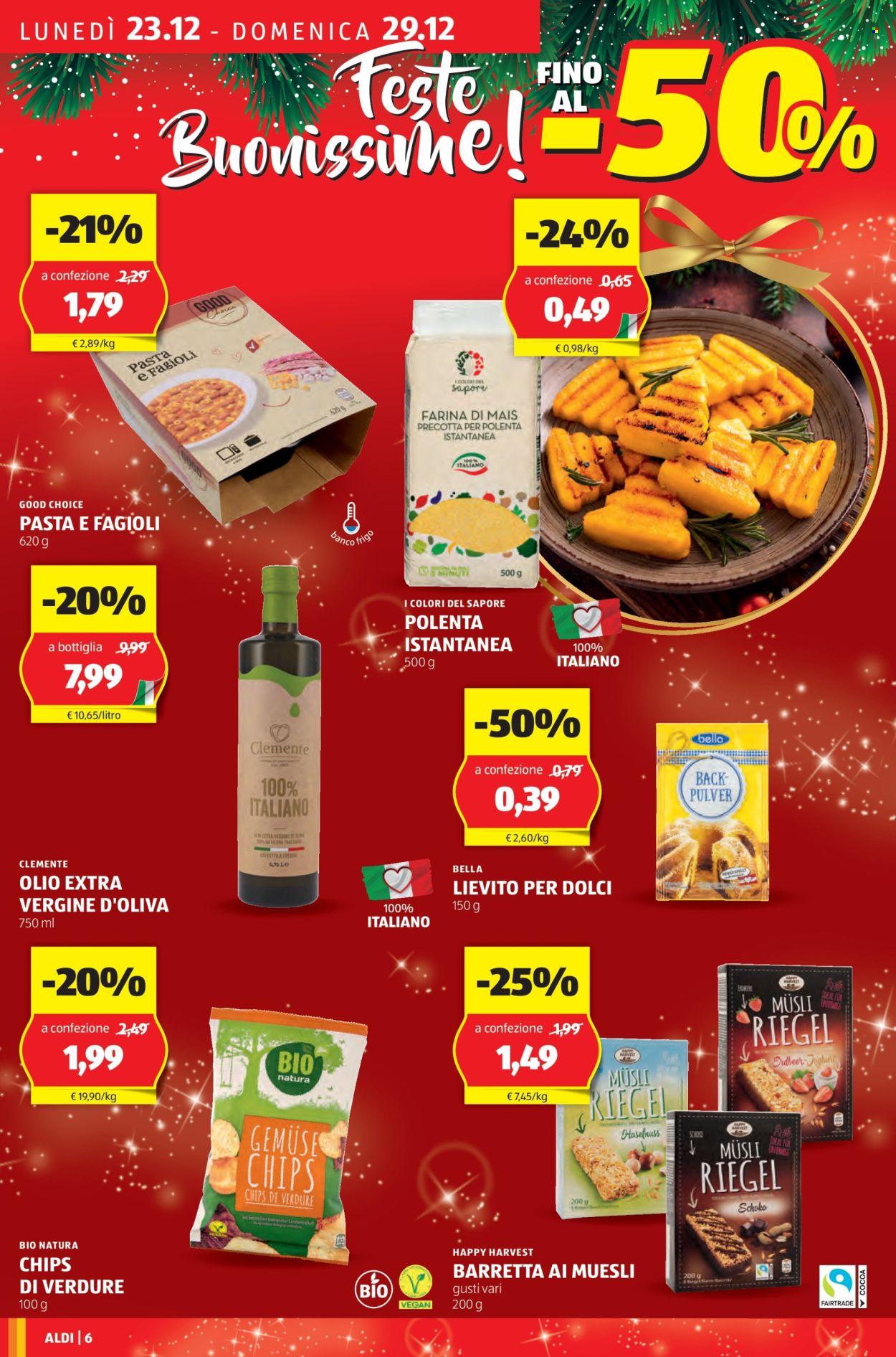 Volantino Aldi - 23/12/2024 - 29/12/2024. Pagina 1