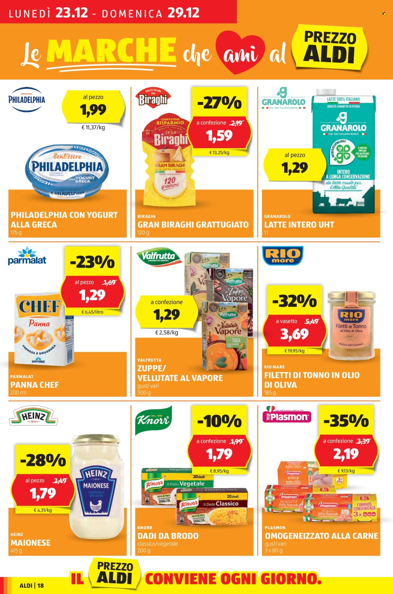 Volantino Aldi - 23/12/2024 - 29/12/2024. Pagina 1