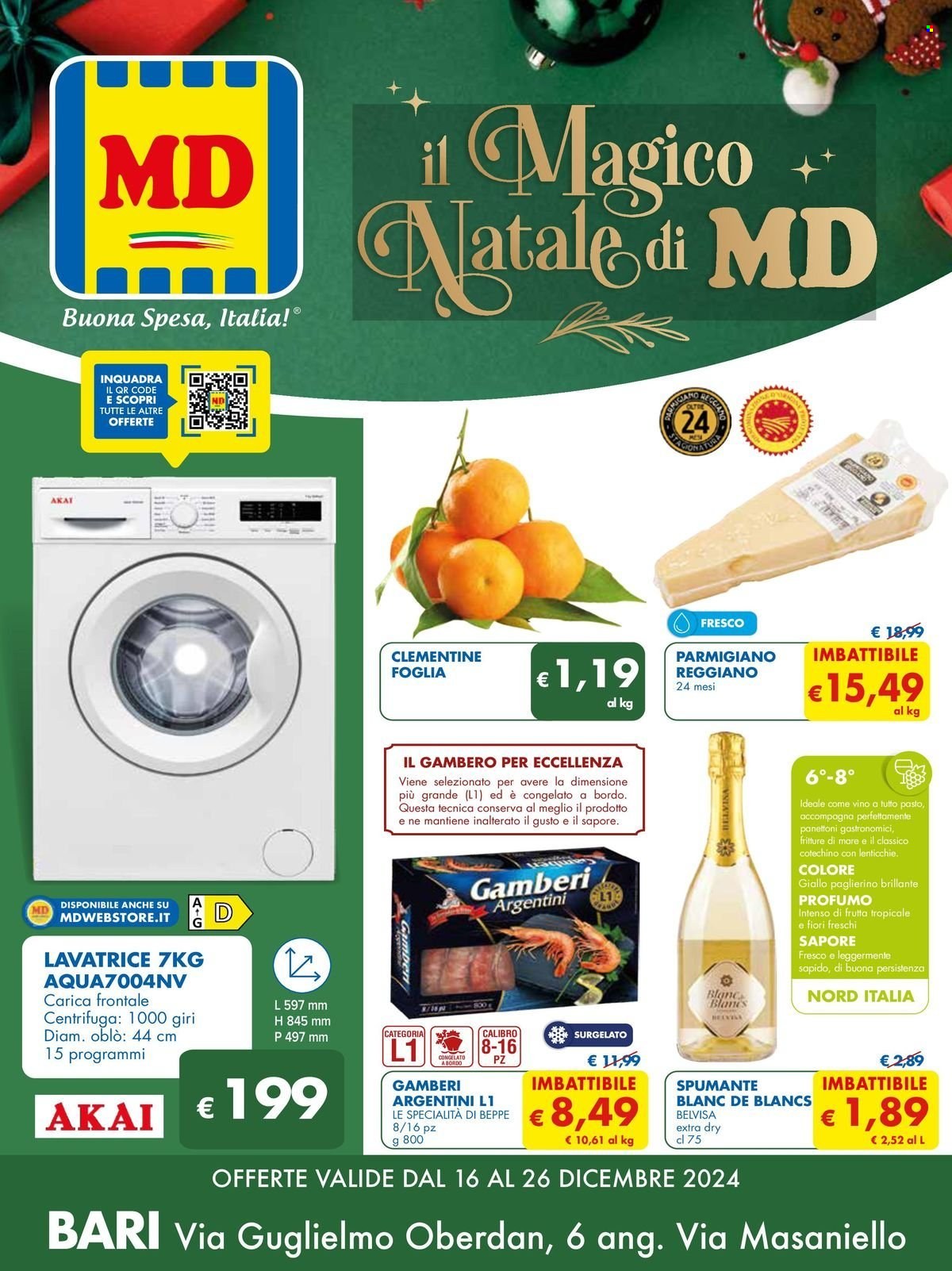 Volantino MD Discount - 16/12/2024 - 26/12/2024. Pagina 1