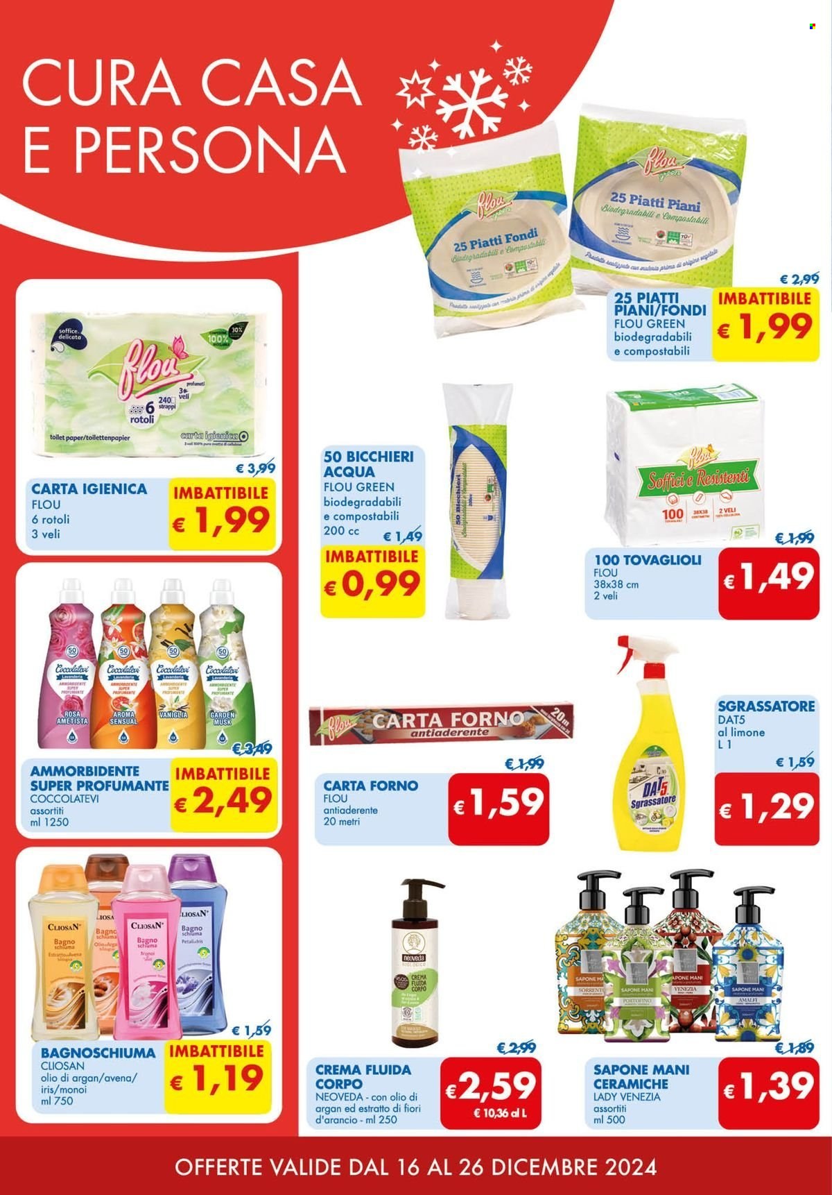 Volantino MD Discount - 16/12/2024 - 26/12/2024. Pagina 1