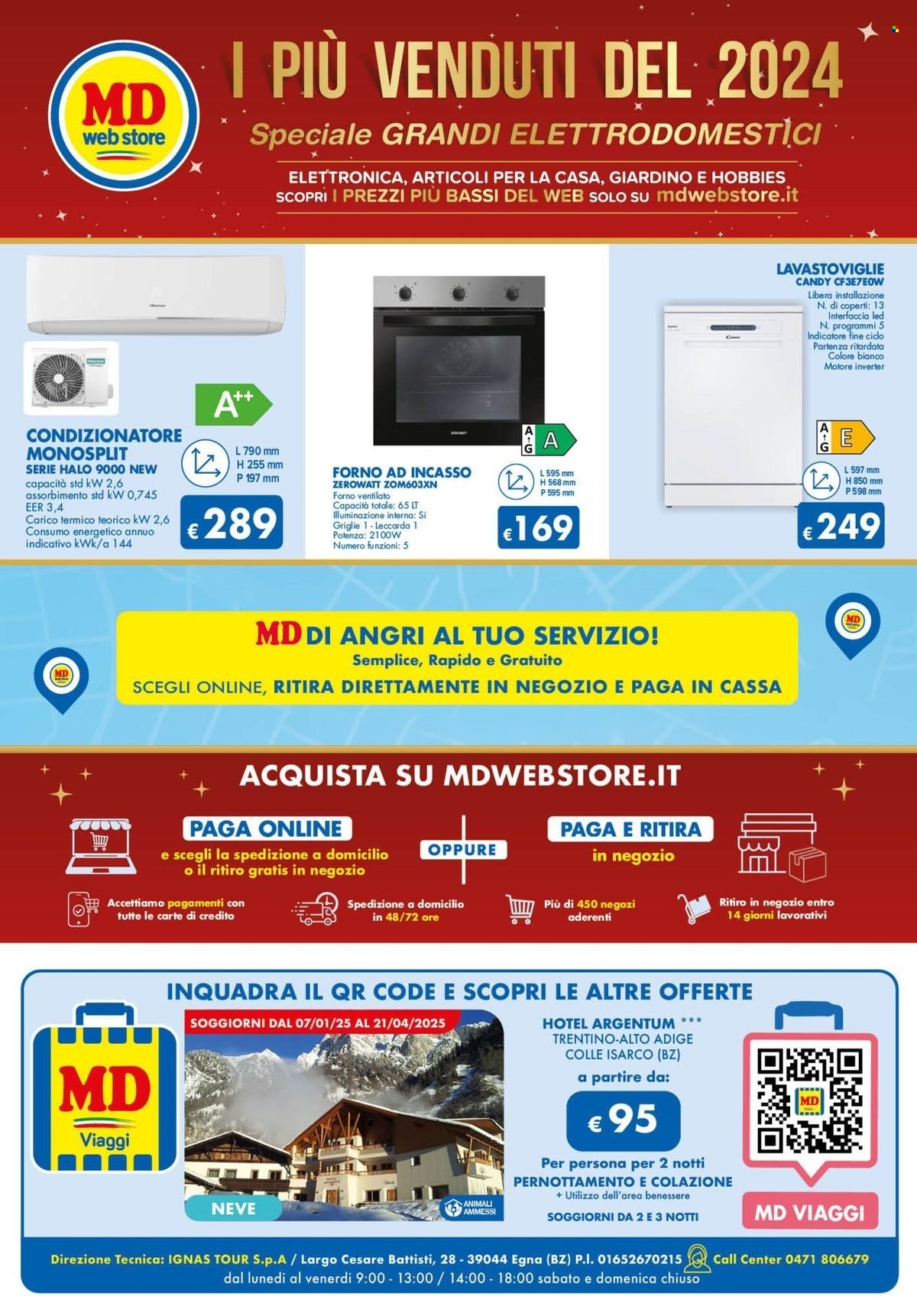 Volantino MD Discount - 16/12/2024 - 26/12/2024. Pagina 1