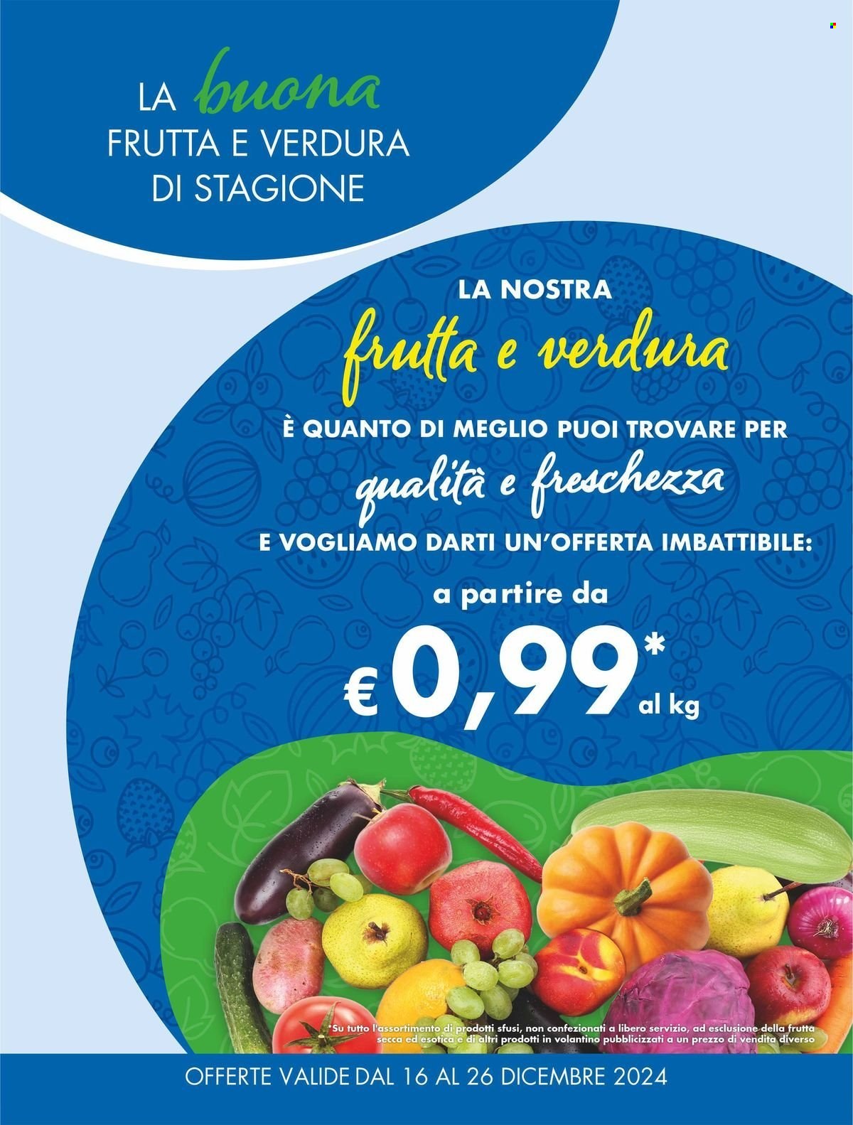 Volantino MD Discount - 16/12/2024 - 26/12/2024. Pagina 1