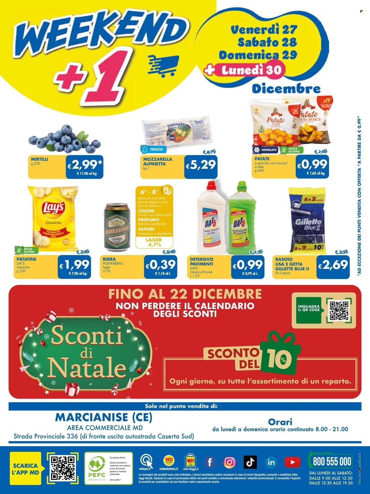 Volantino MD Discount - 16/12/2024 - 26/12/2024. Pagina 1