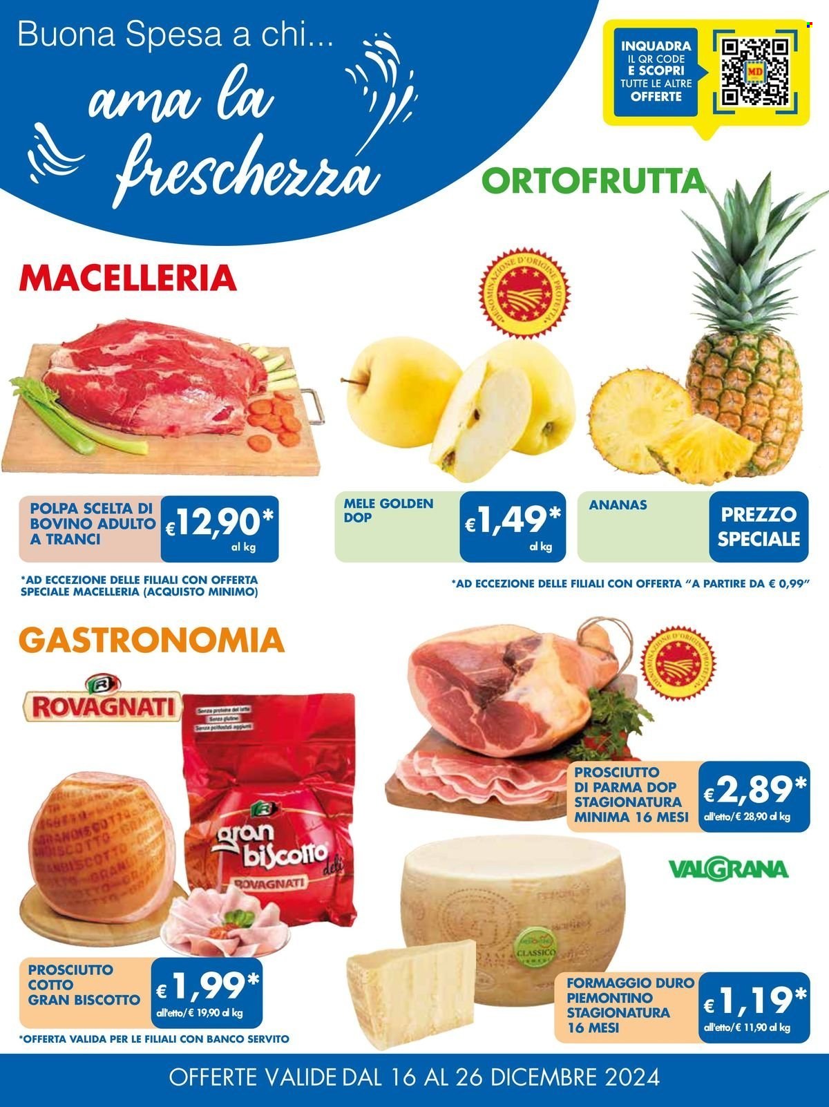 Volantino MD Discount - 16/12/2024 - 26/12/2024. Pagina 1