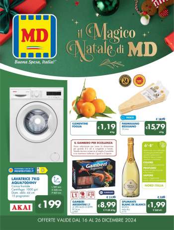 Volantino MD Discount - 16/12/2024 - 26/12/2024.