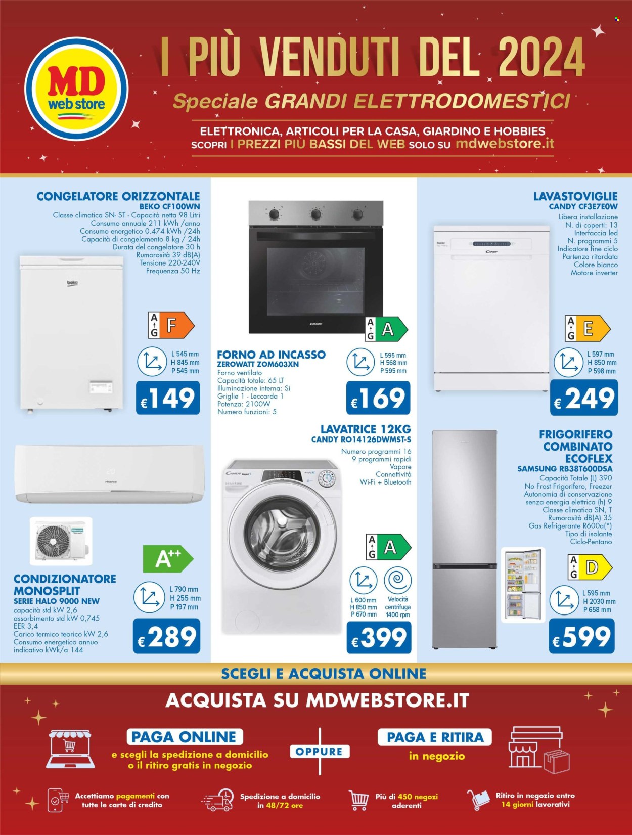 Volantino MD Discount - 16/12/2024 - 26/12/2024. Pagina 1