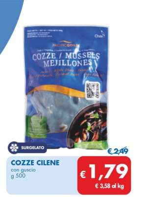 COZZE CILENE 500 g