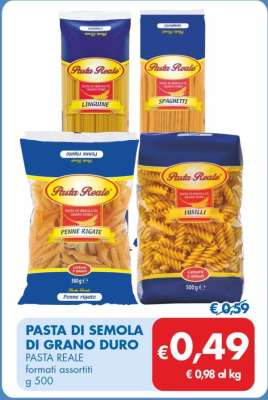 PASTA REALE PENNE ZITI RIGATE 500 g