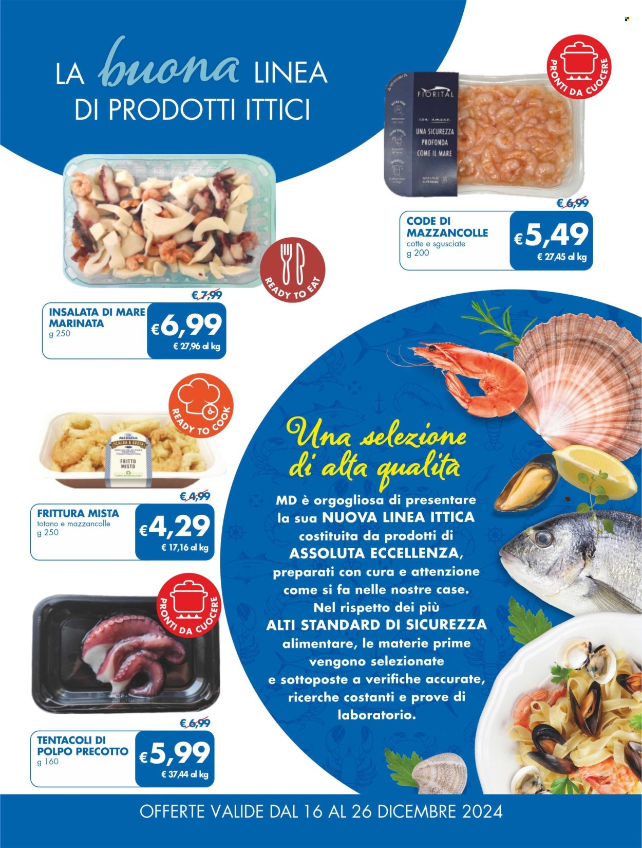 Volantino MD Discount - 16/12/2024 - 26/12/2024. Pagina 1