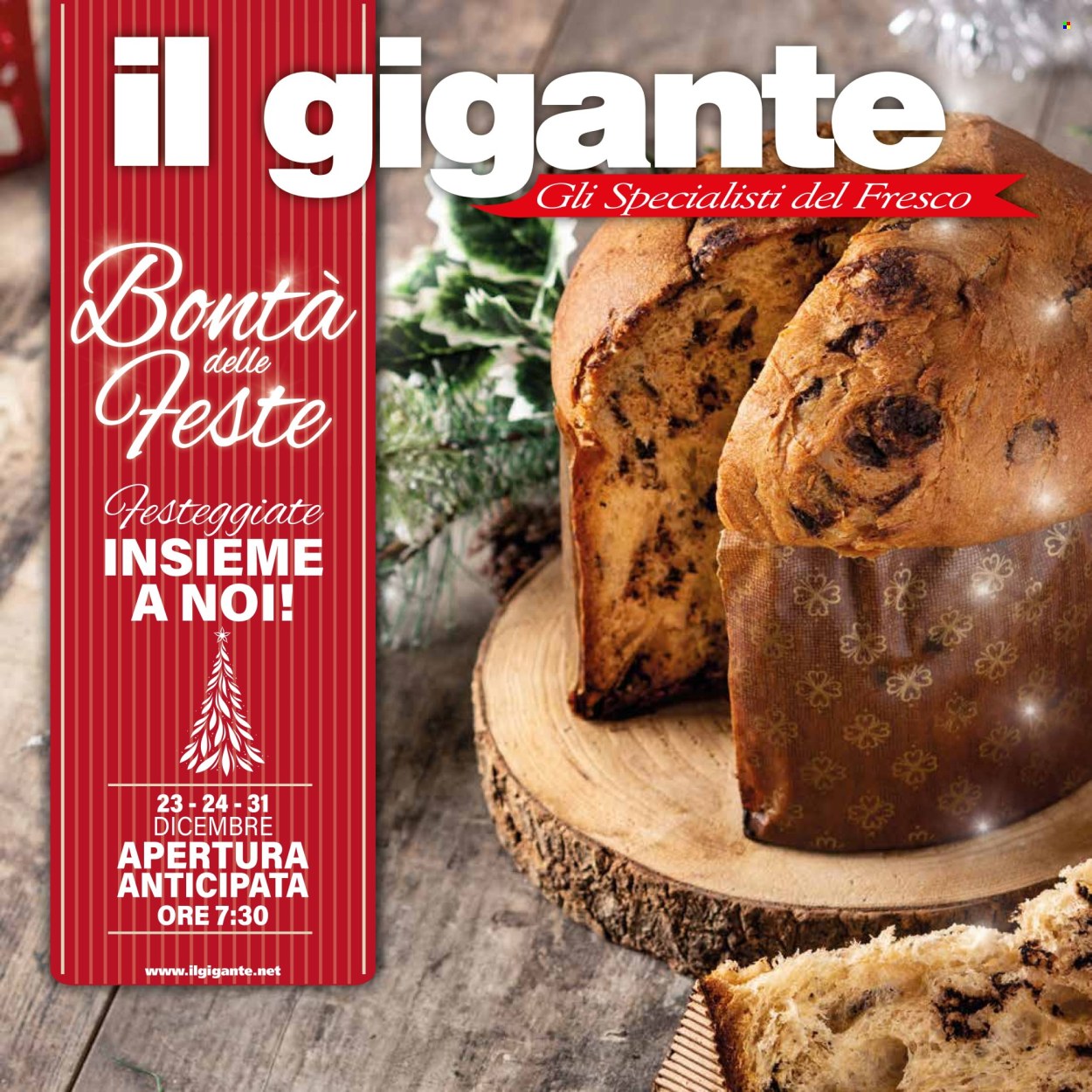 Volantino Il Gigante - 16/12/2024 - 31/12/2024. Pagina 1