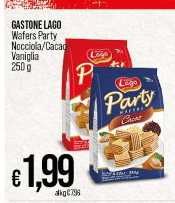 Gastone Lago Wafers Party