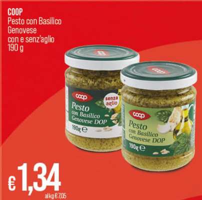 COOP Pesto con Basilico Genovese